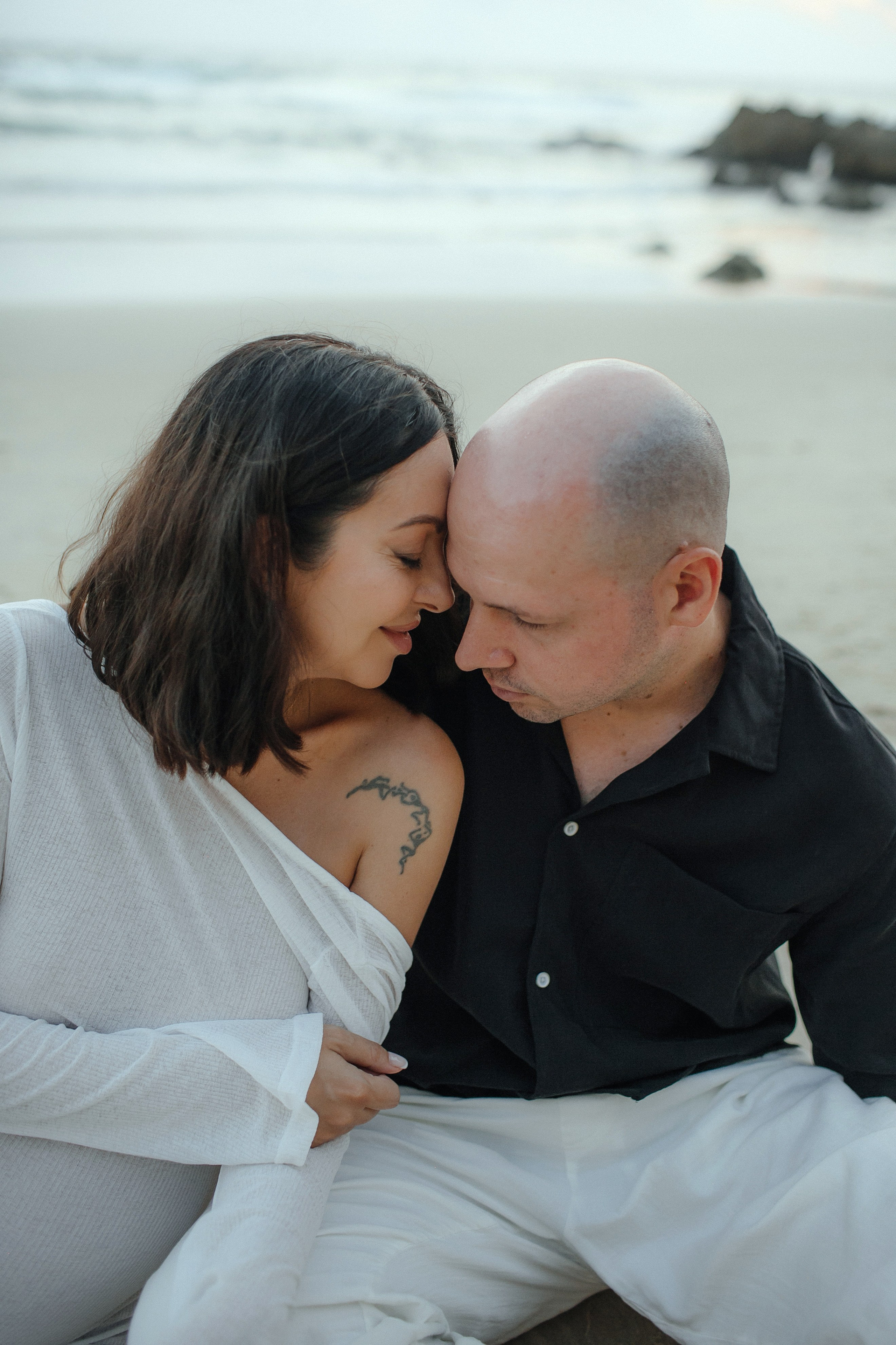 Katya & Fil Givat Olga. Family photographer in Israel