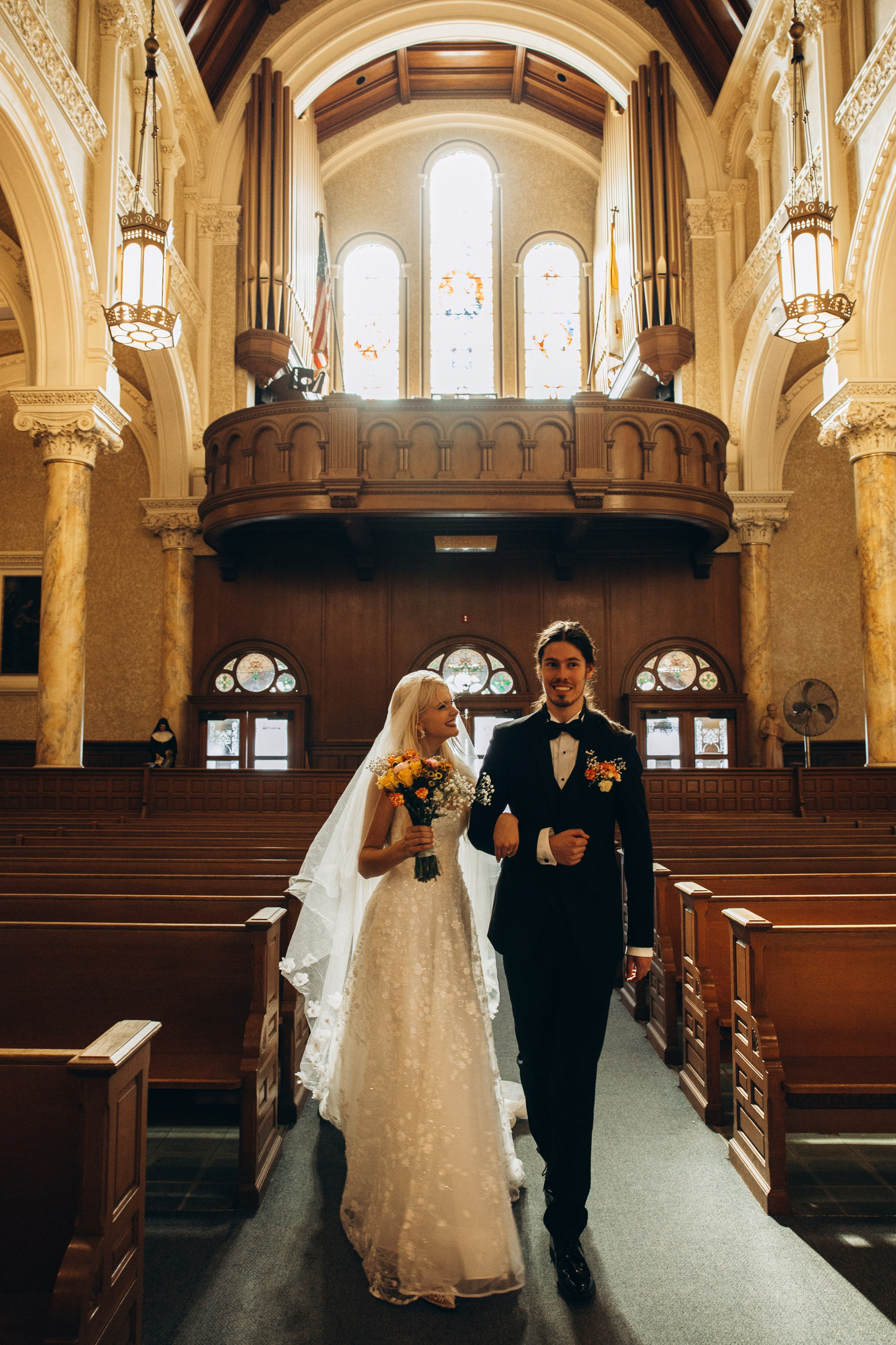 Lisa & Jim | Wedding Ceremony at St. Mary Star of the Sea