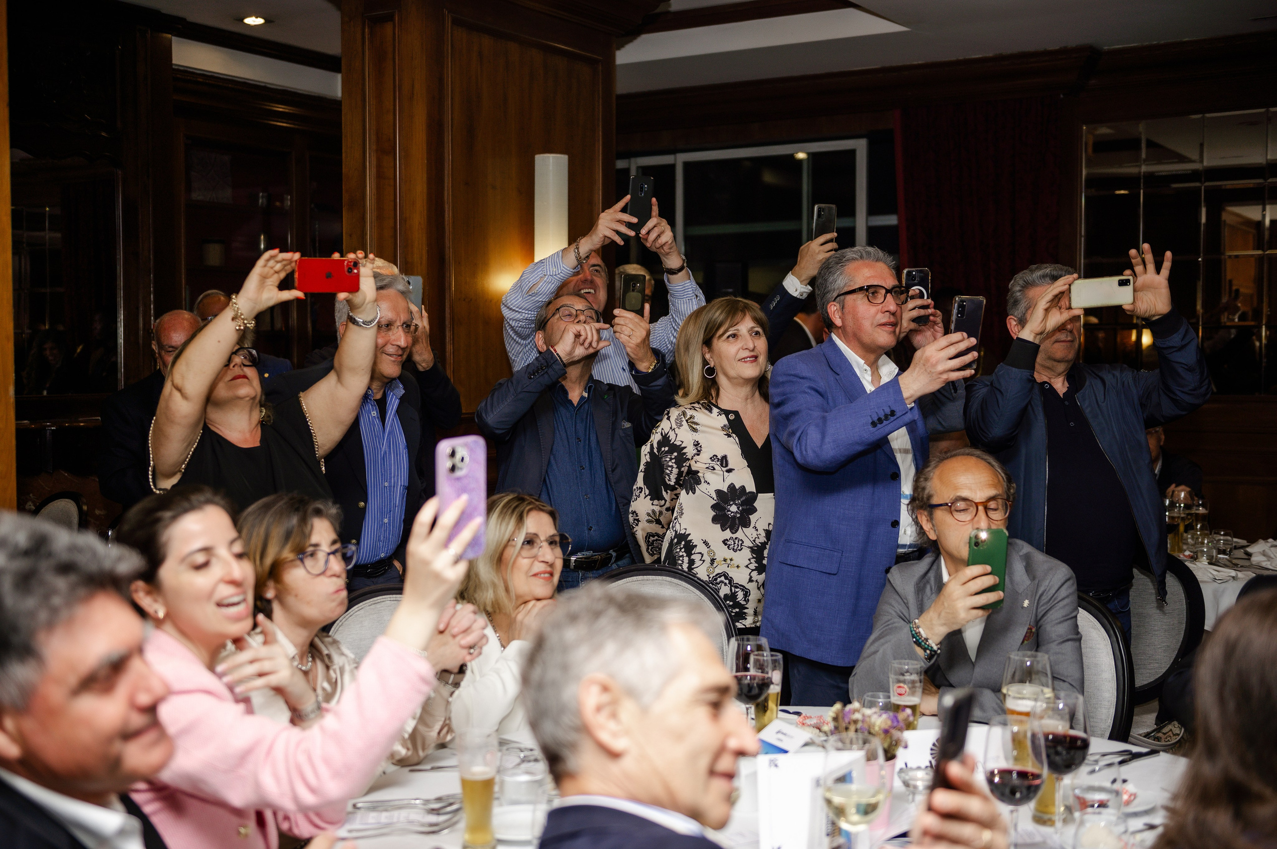 Corporate party at the restaurant — Pharma. Ваш фотограф в Лиссабоне — Анна Белова