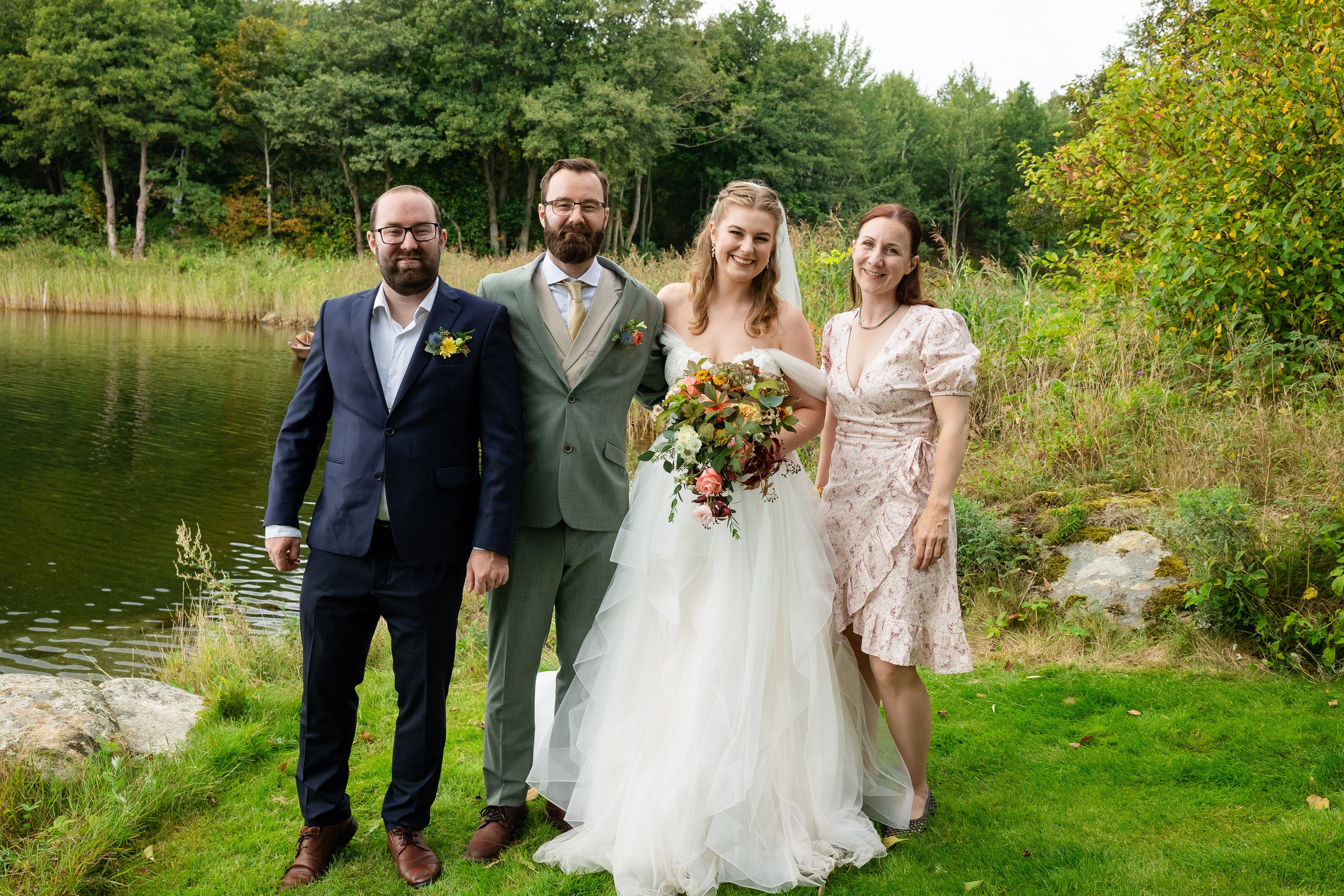 Bryllupsfotografering på Tromøya i Arendal. Bryllupsfotograf i Oslo og Rogaland — Meisal Media