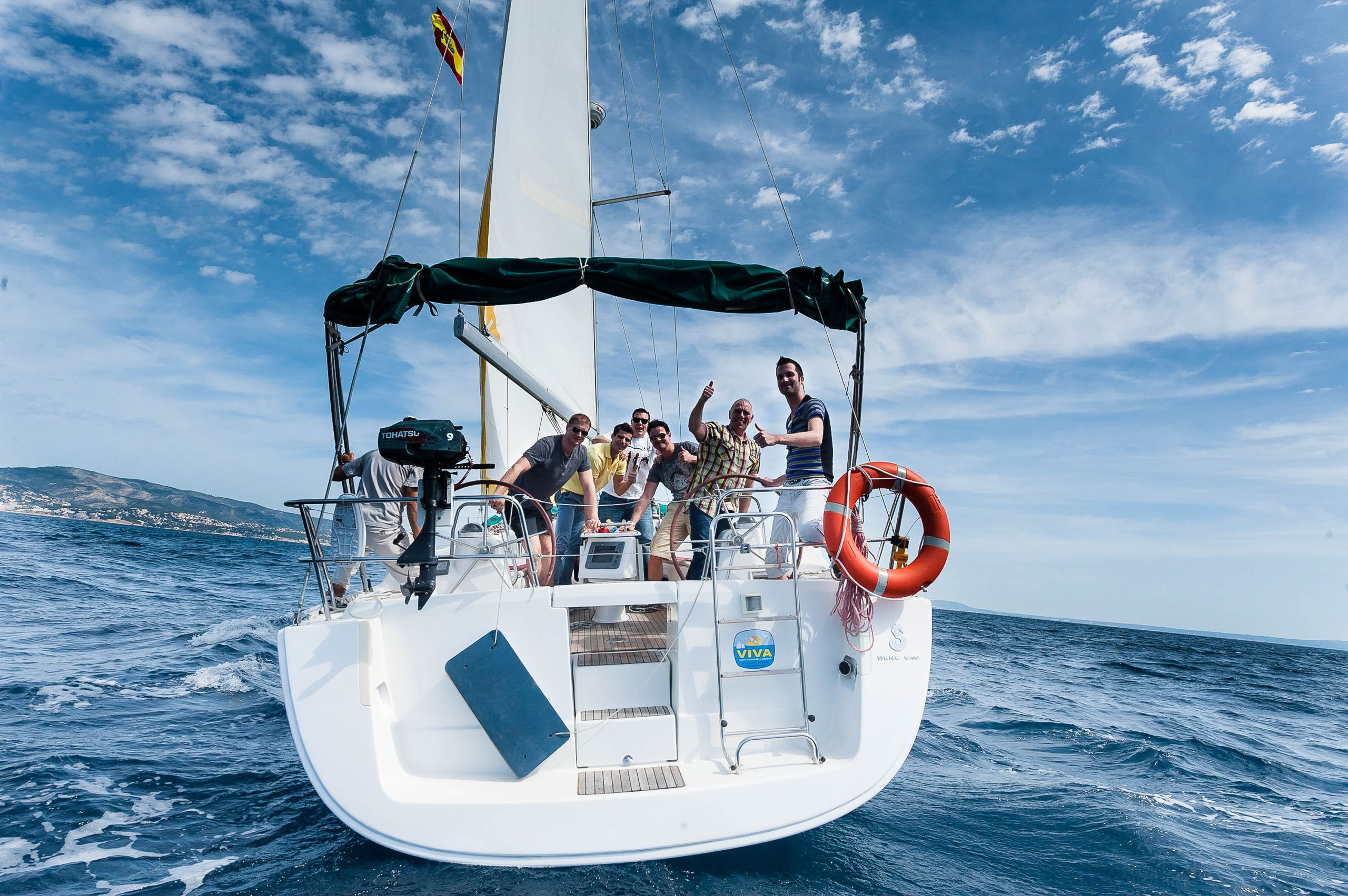 Palma bay Yacht trip for an incentive trip in Mallorca