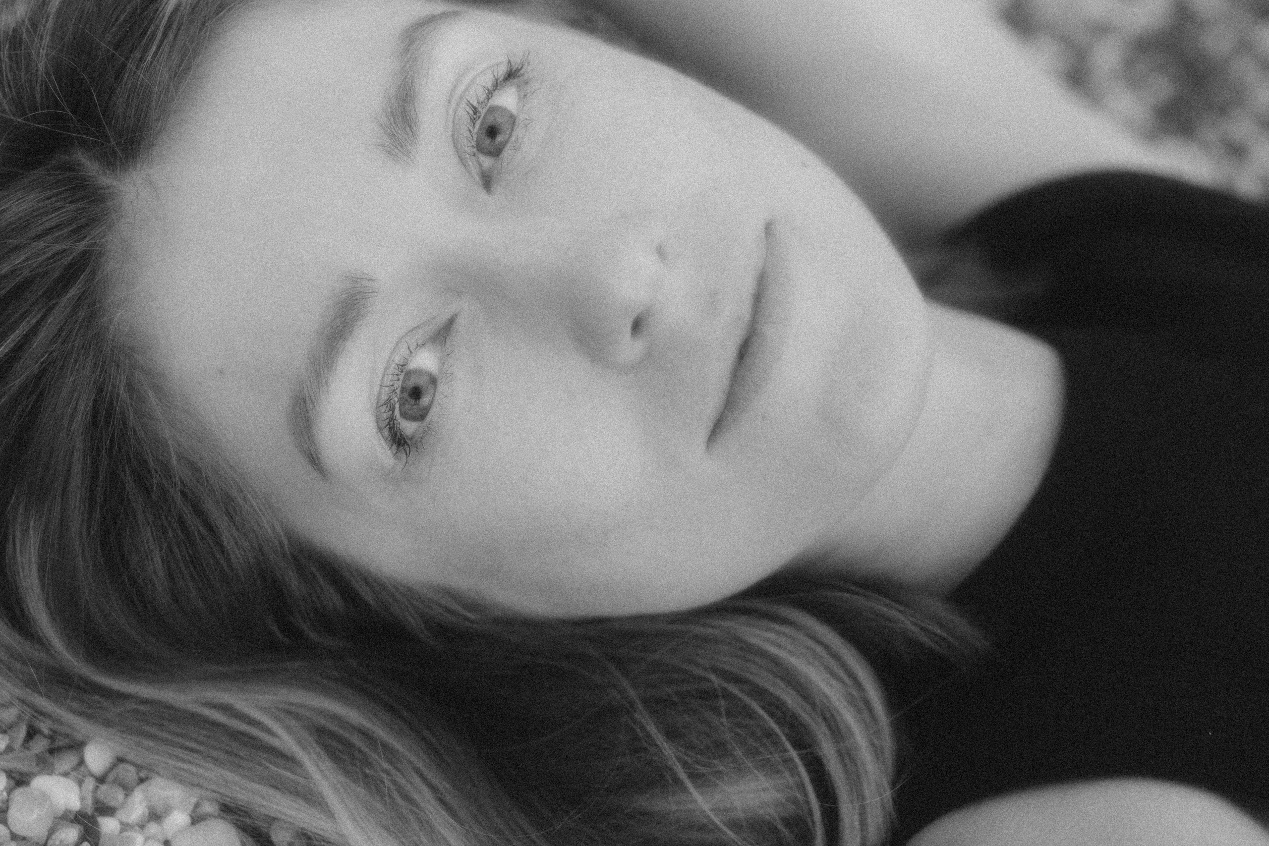 Катя с лилией. Фотограф Мила Ромашкина