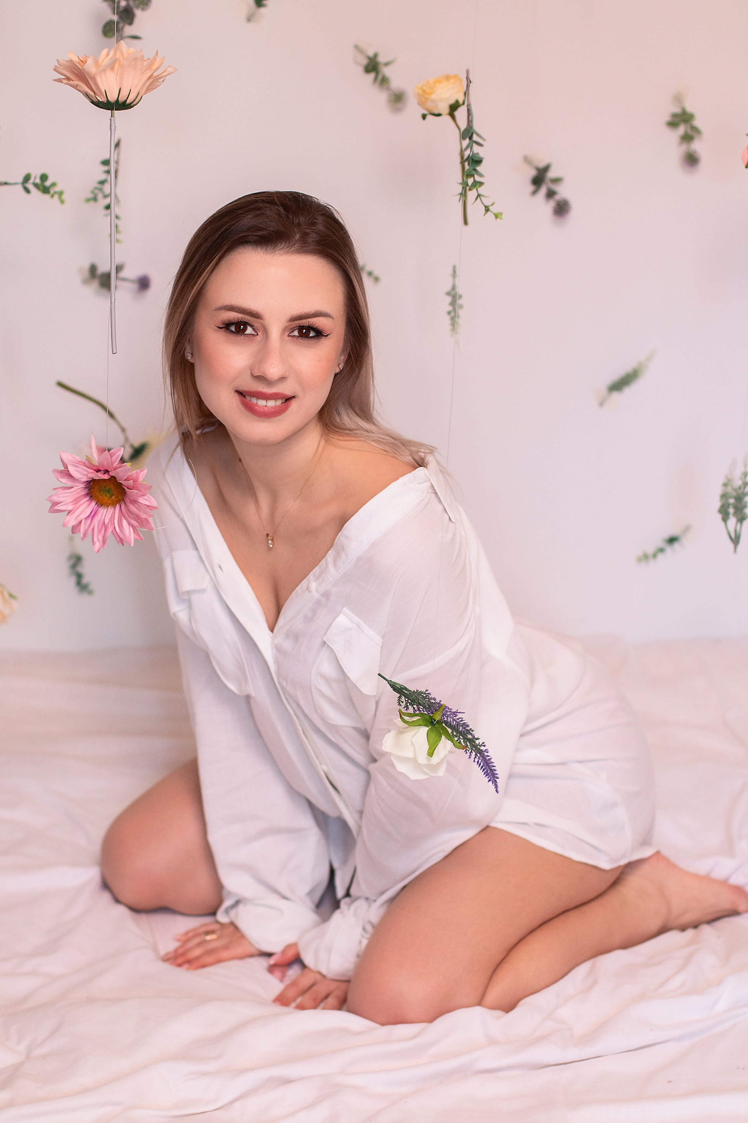 Девушка-букет. Детский и семейный фотограф в г. Бельцы