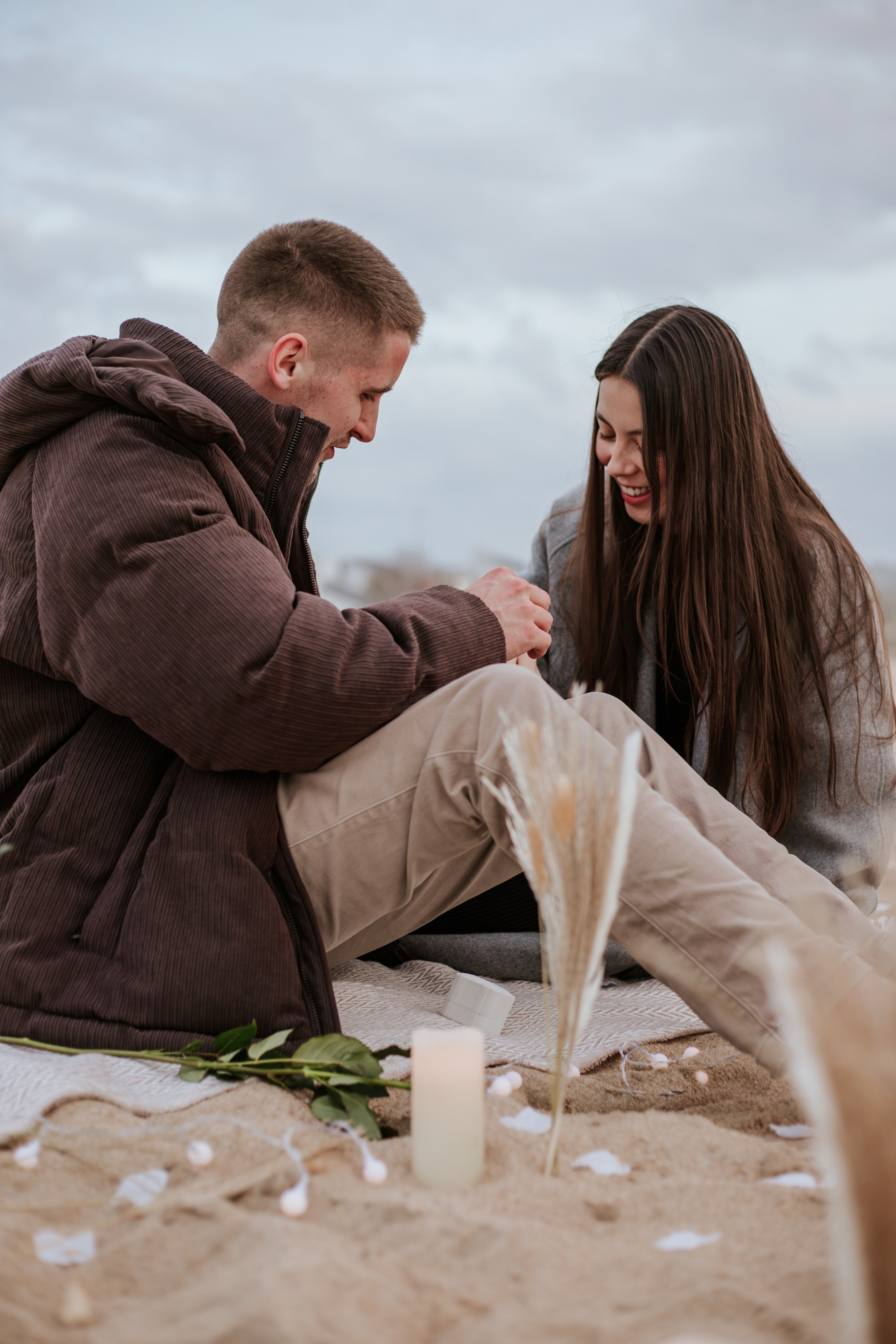 Marius e Kim. Davi Valente