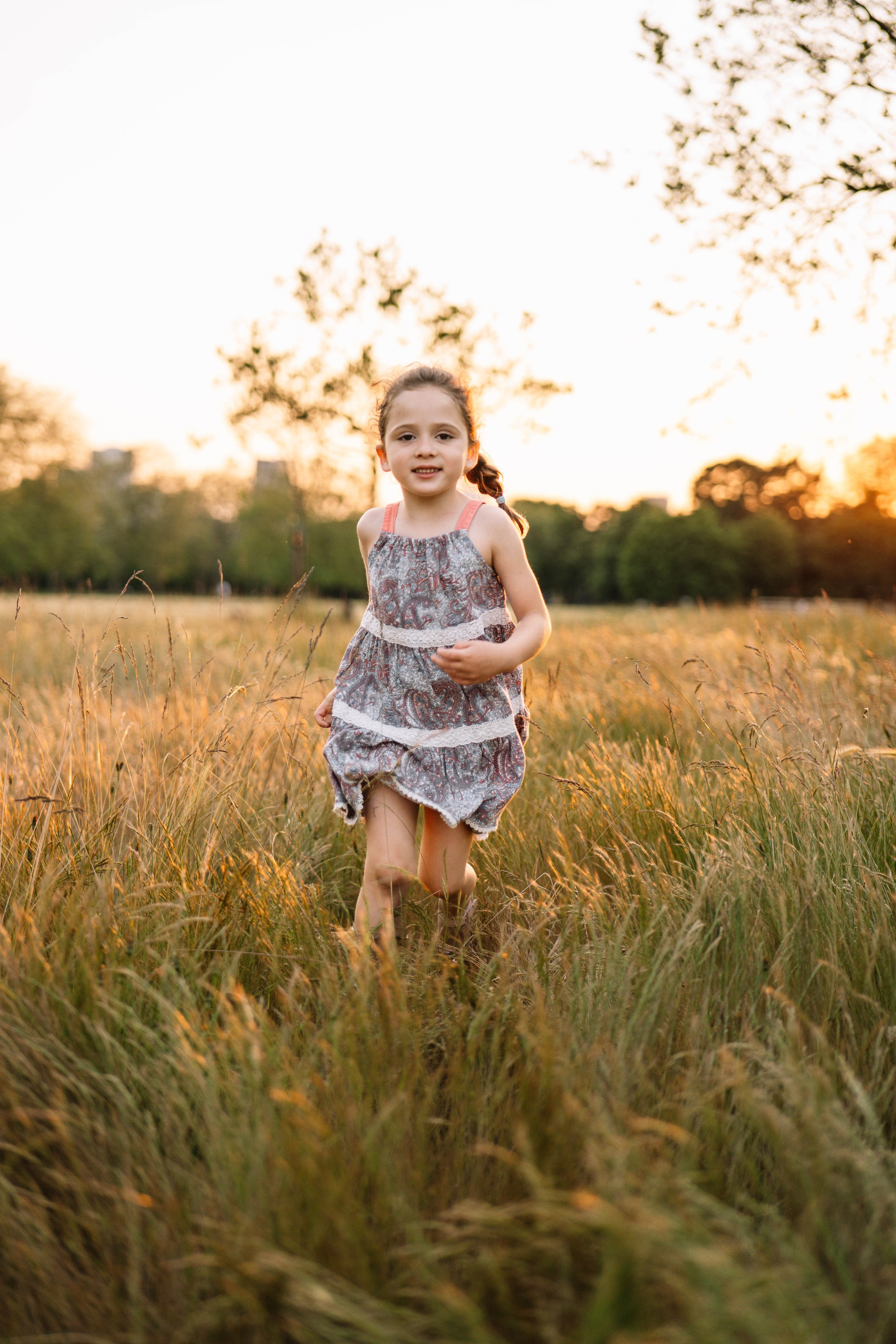 Family in the park. Wedding and family photographer in London