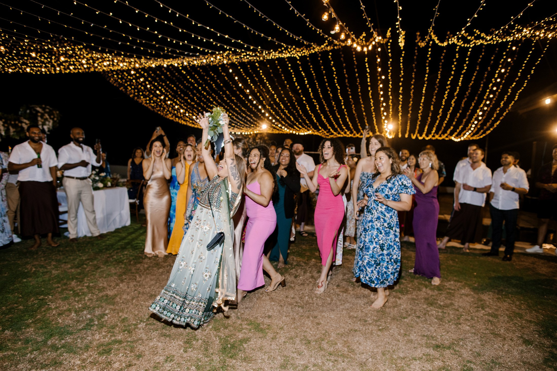 Big funny wedding with guests in paradise Bali island. Get.it.feel — Aesthetic Photography and Videography