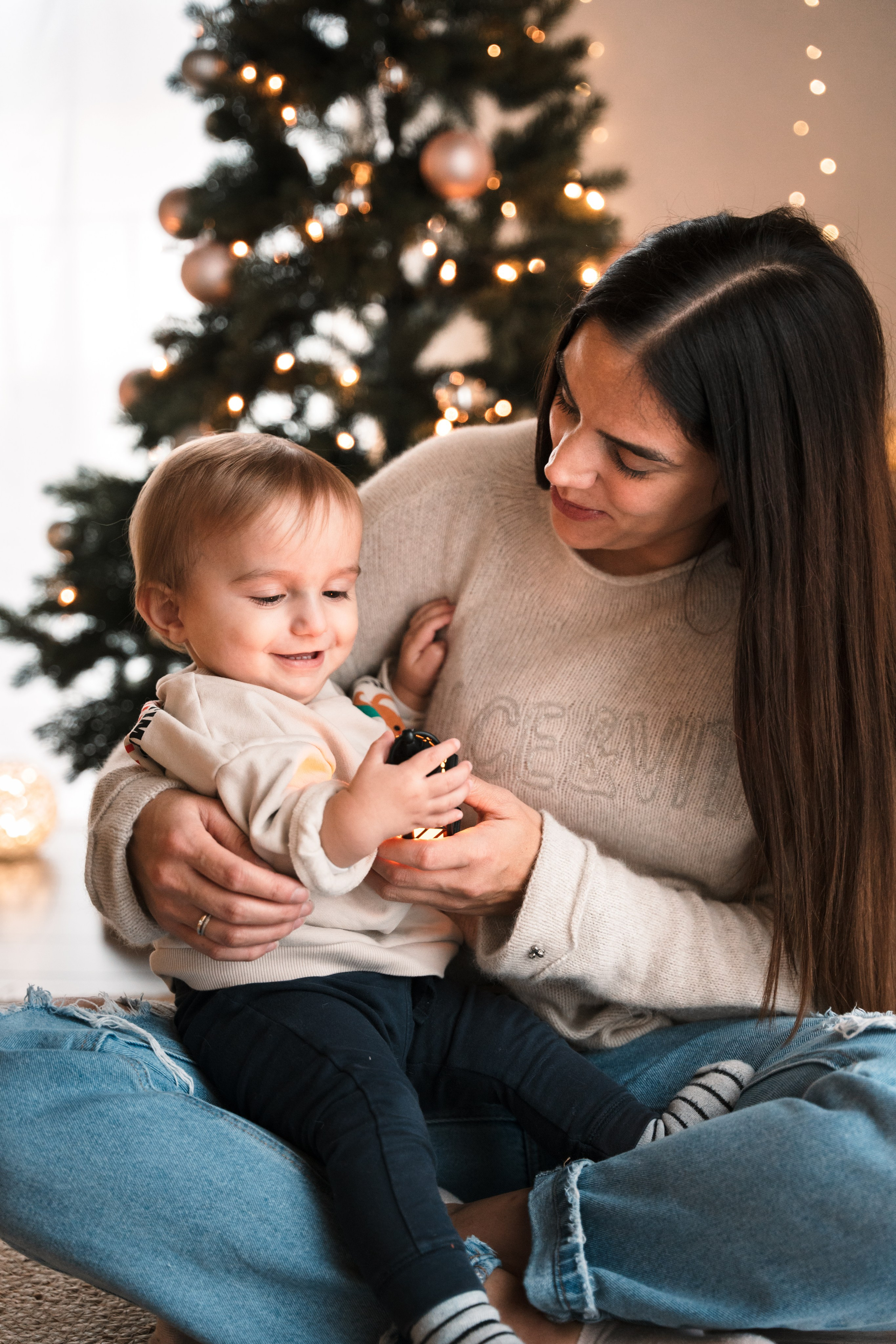 Christmas Studio Photoshoot. Elena Seewald