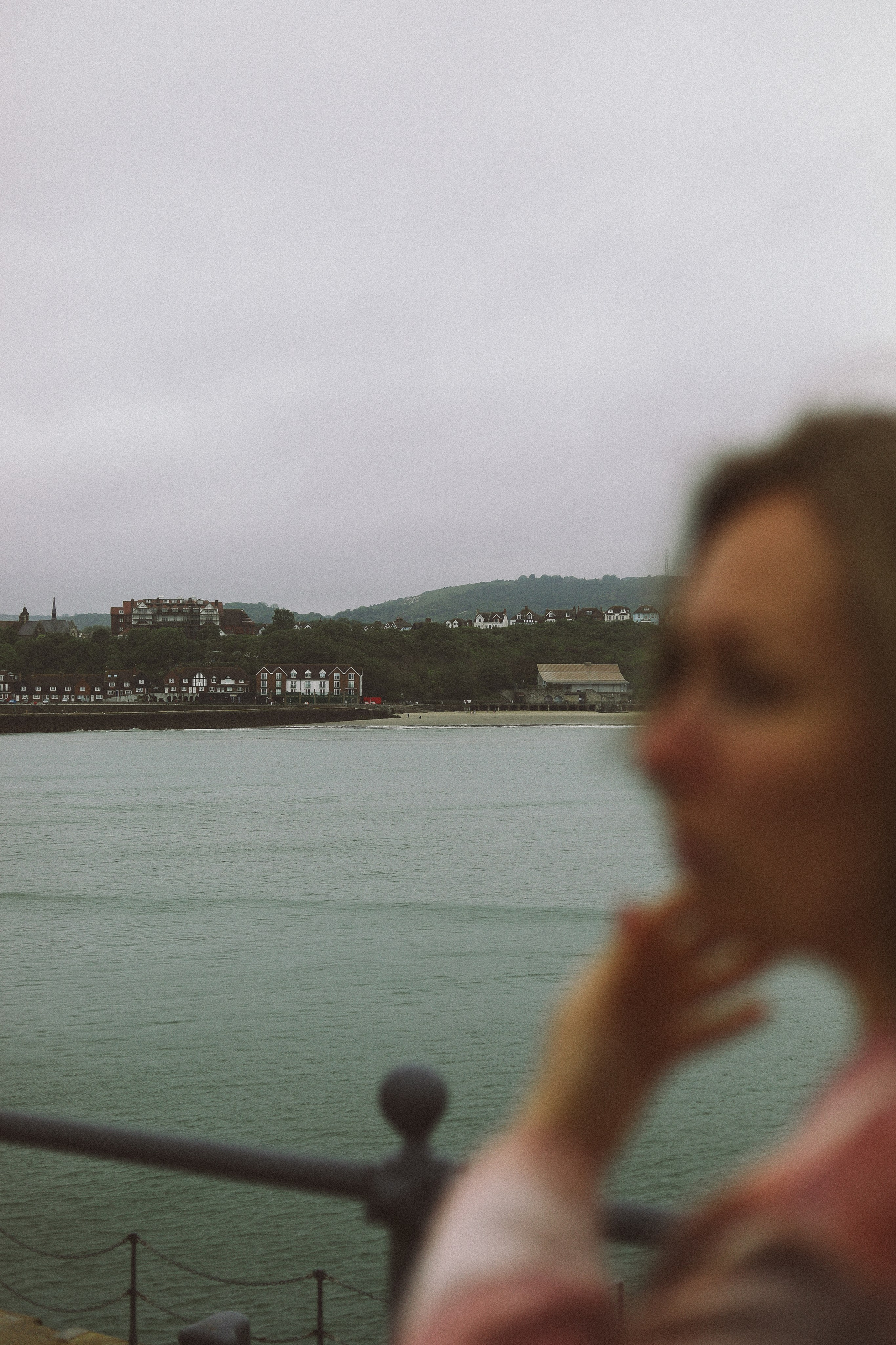 Katya near the lighthouse. Victoria Dini. Art photography in London / Folkestone, UK