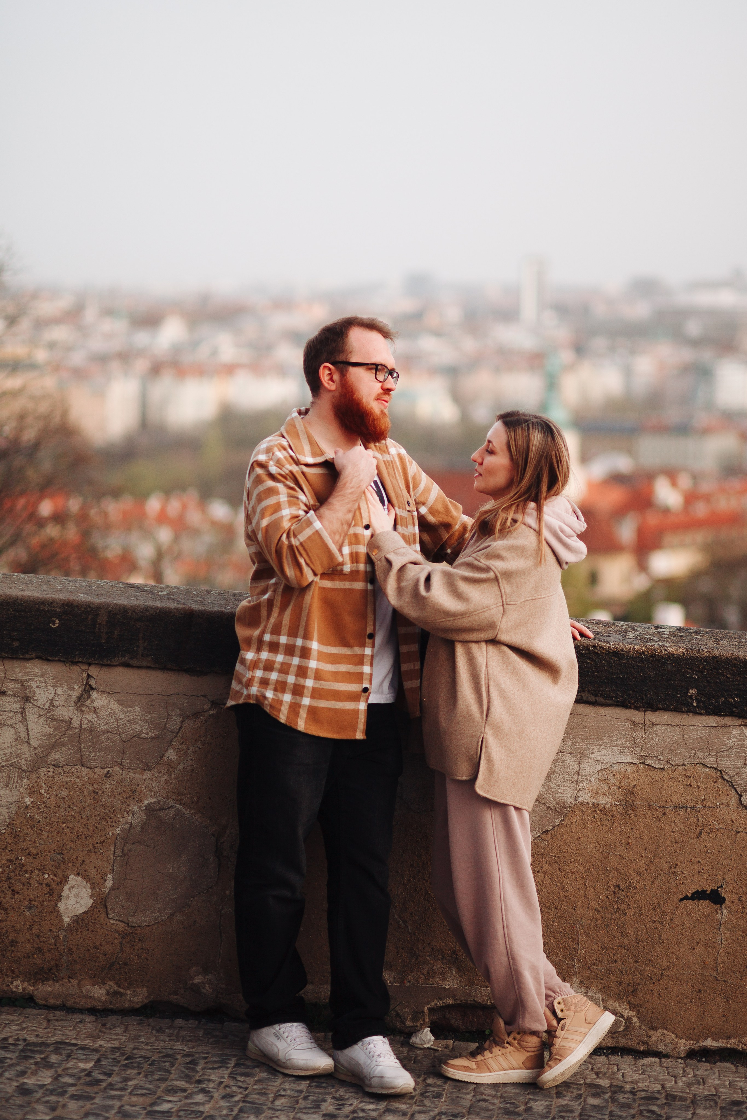 Irina & Boris. Photographer in Prague for tourists