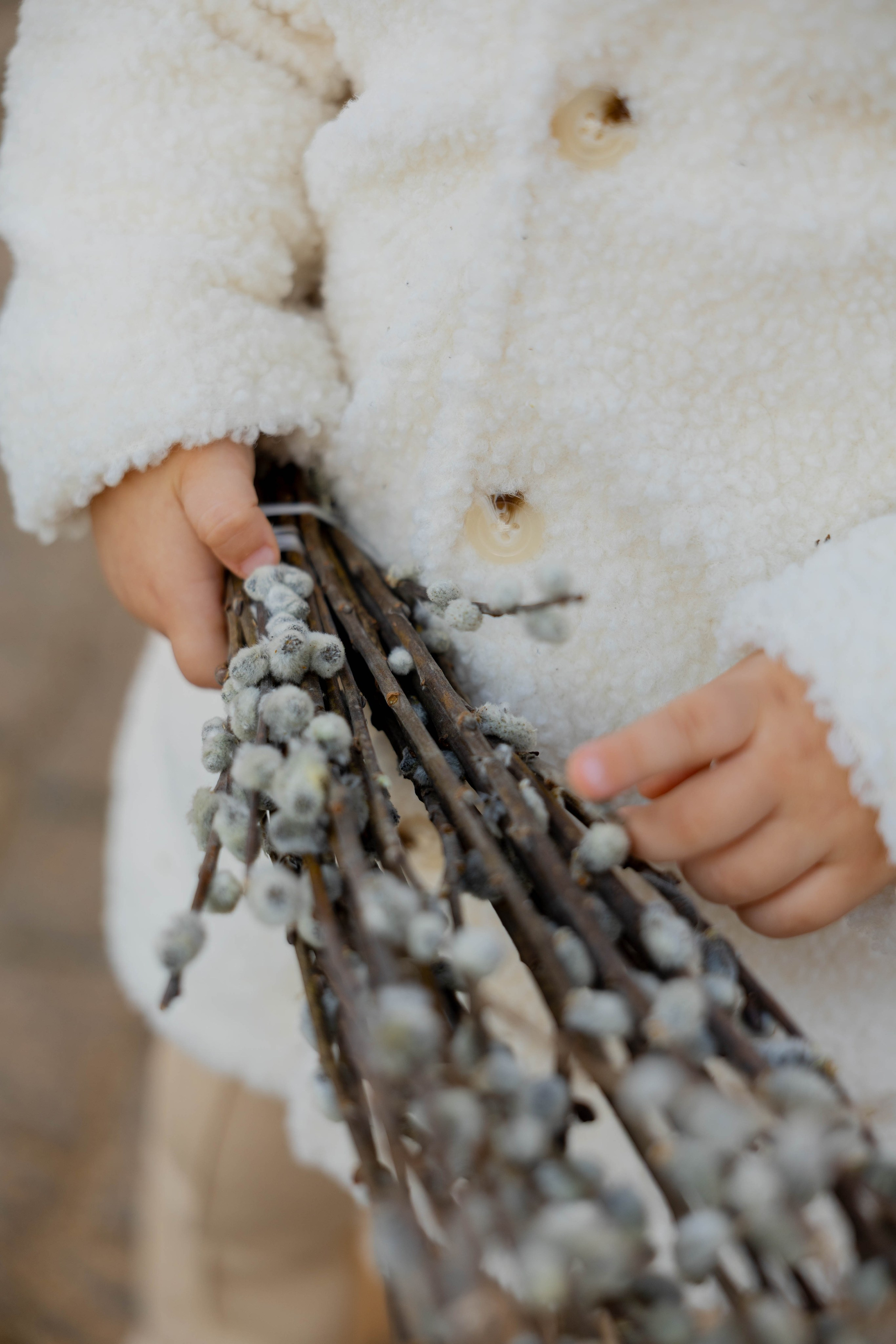 Фотосессия ребенка в вербное воскресенье. Семейный фотограф в Кишиневе, Молдова Врабий Ольга
