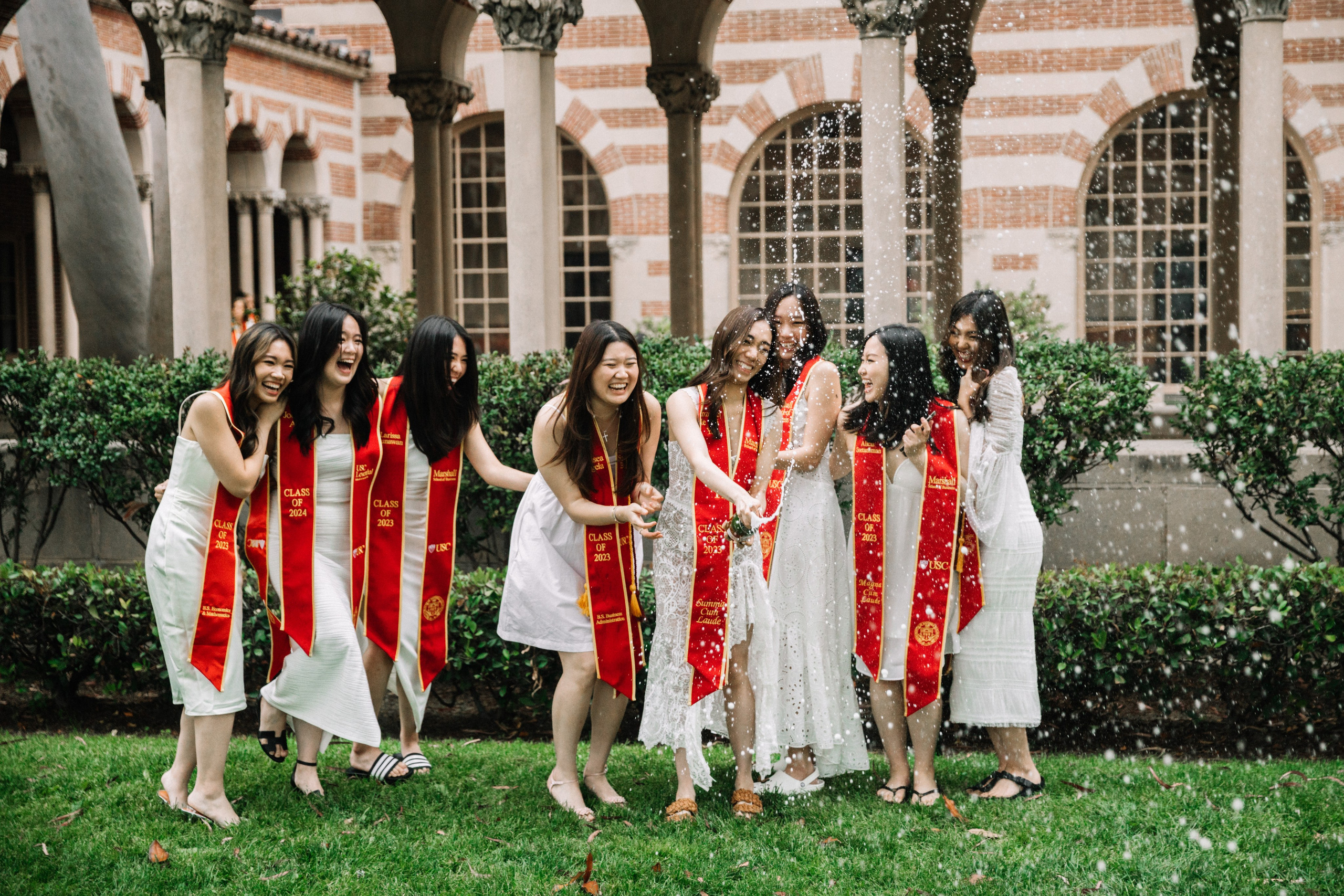 USC Graduation Photoshoot | Taya Frank. Southern California Family and Couple Photographer