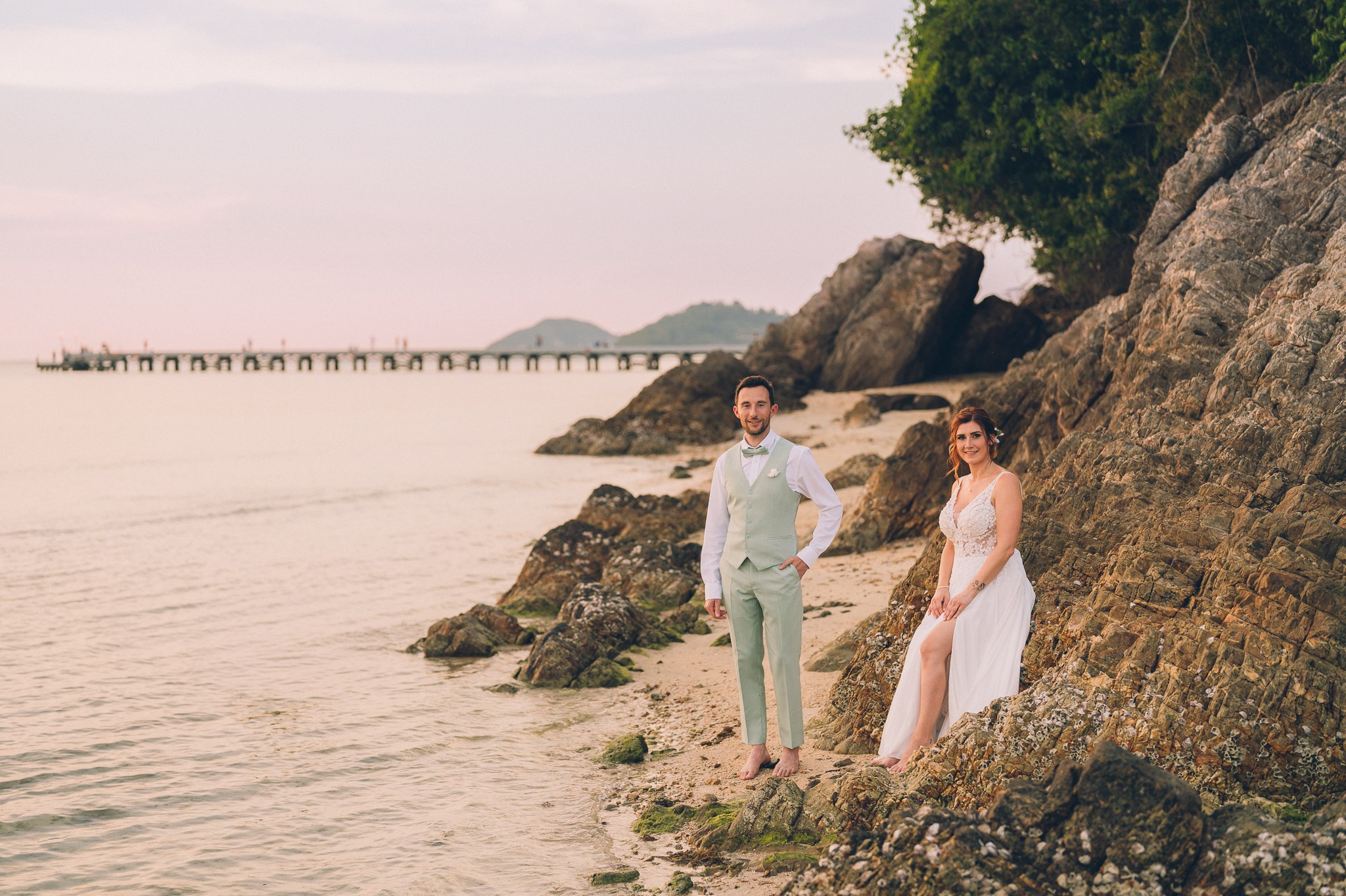 Chloe and Jimmy. Wedding on Koh Samui, Thailand