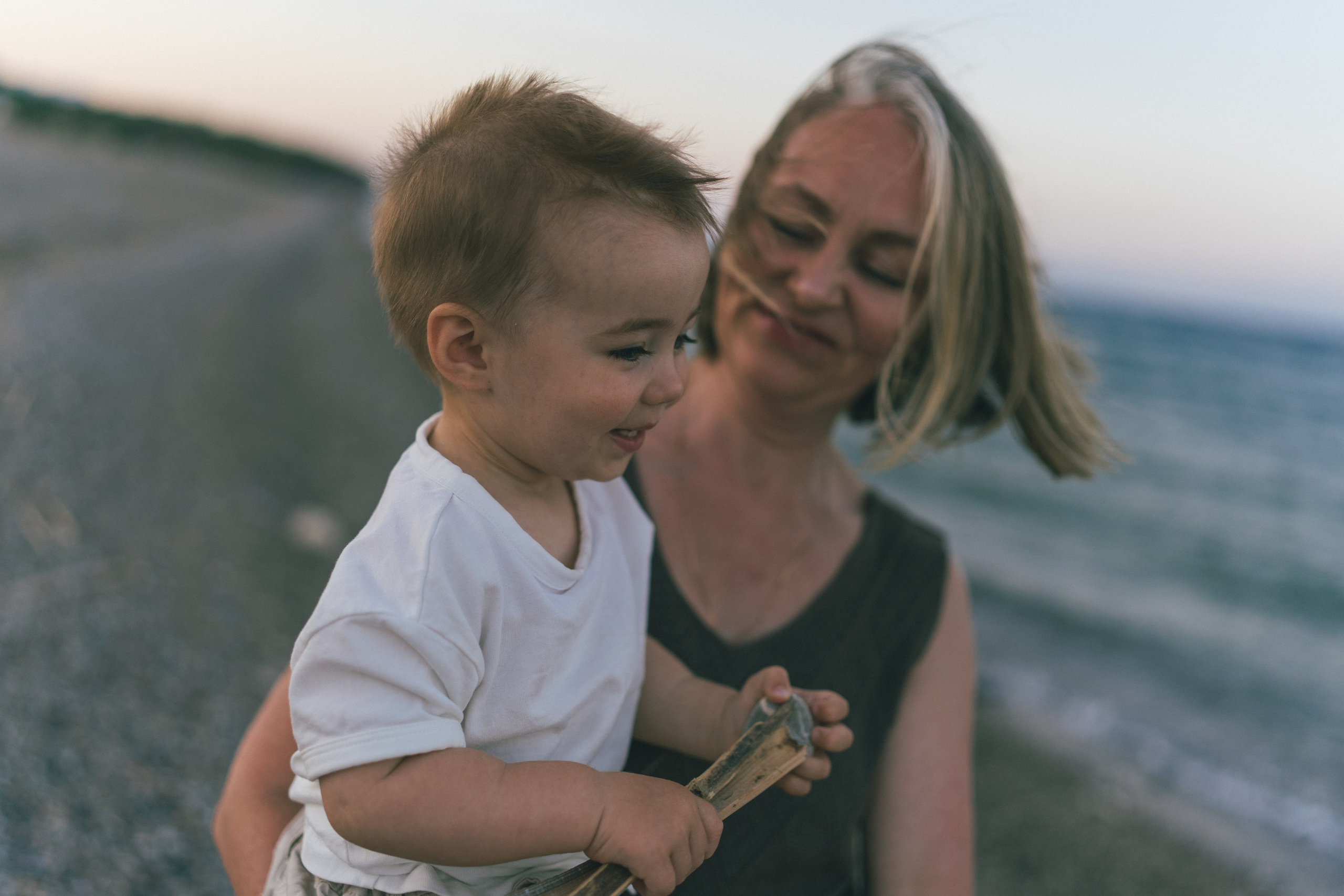 Наталия с внуком. Family photographer in Oviedo — Yana Razina