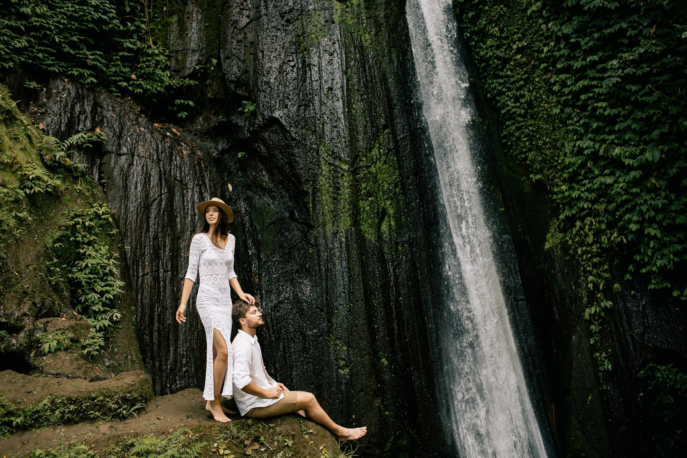 Rice terraces + waterfall. Getitfeel — Aesthetic Photography and Videography