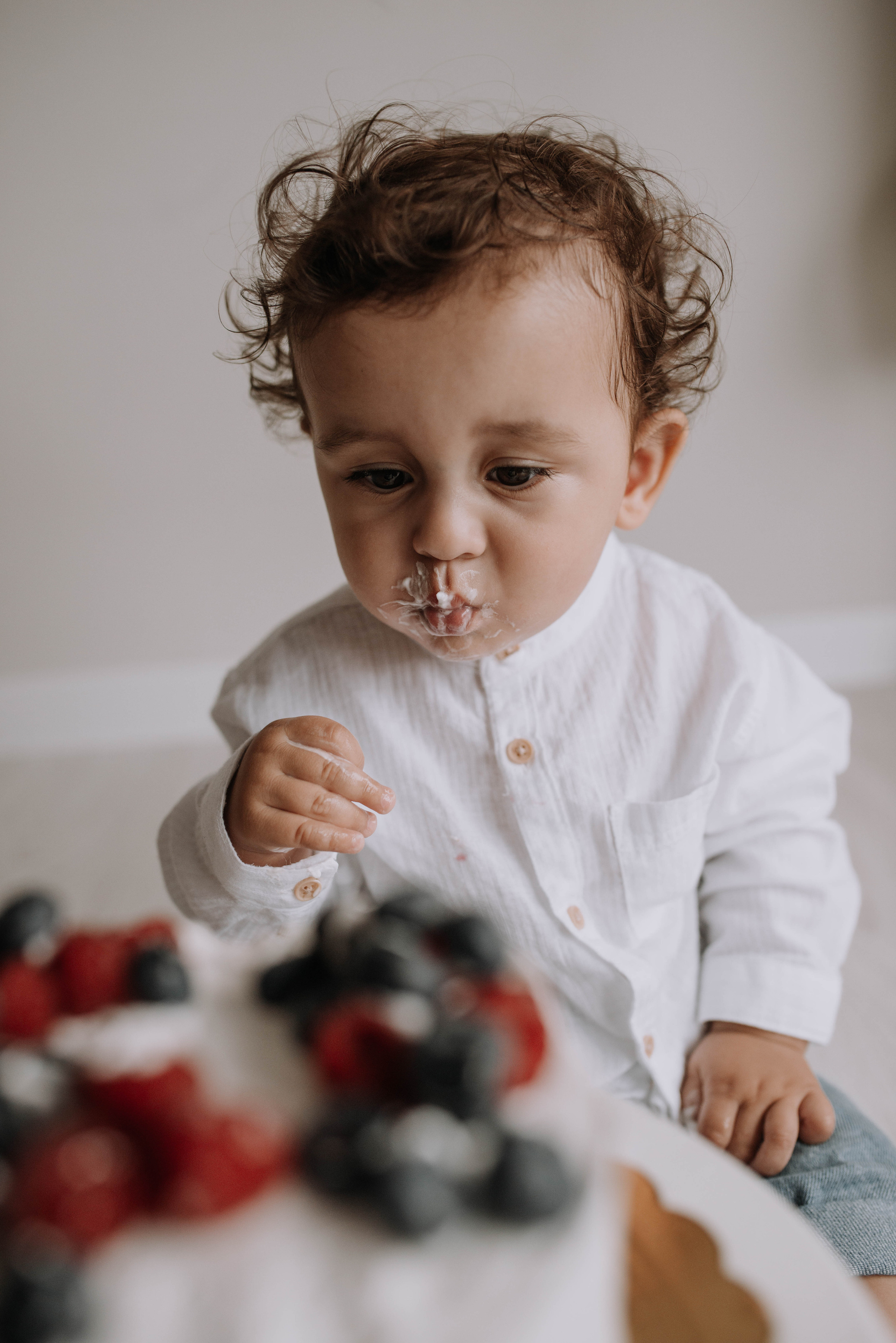 Danya and his first Birthday. Home page