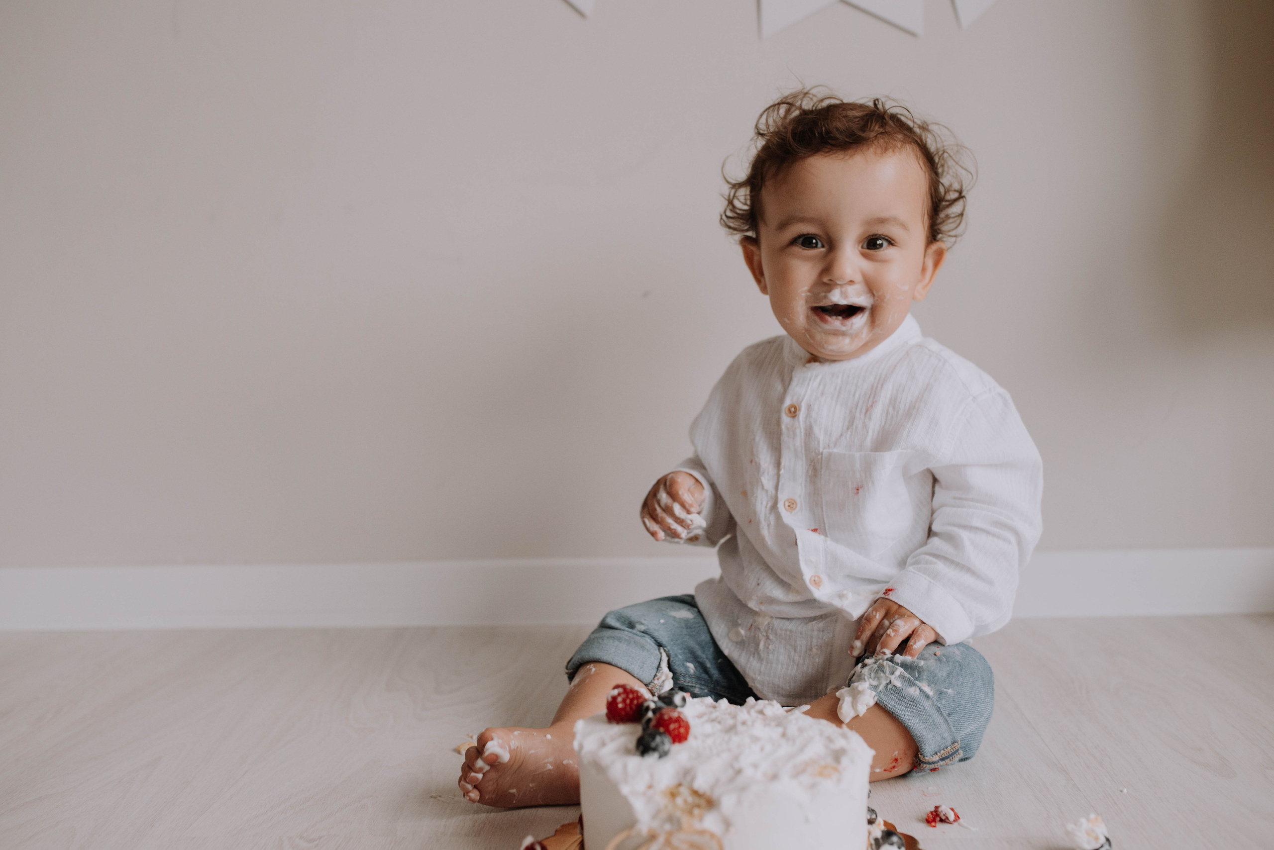 Danya and his first Birthday. Home page