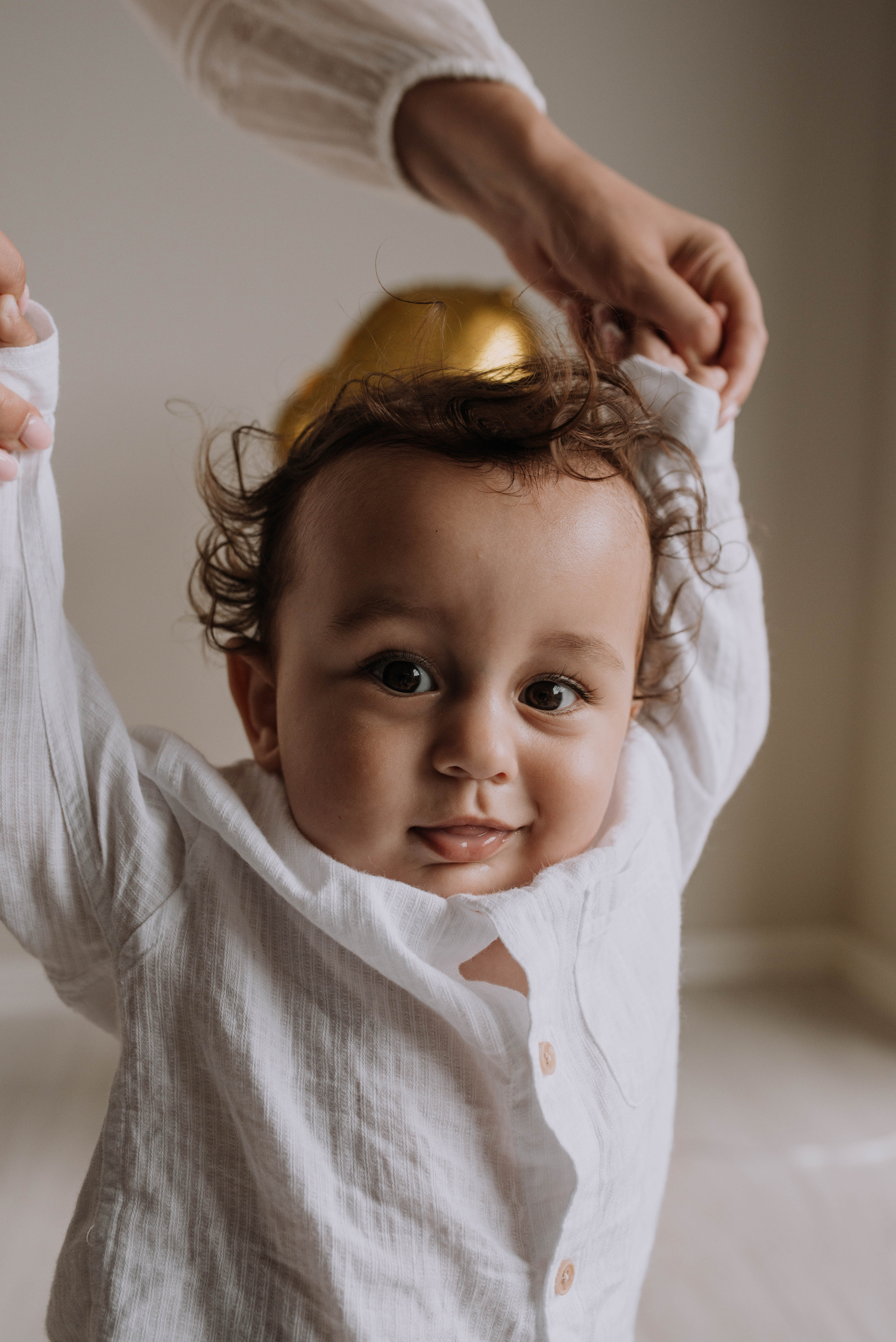 Danya and his first Birthday. Home page