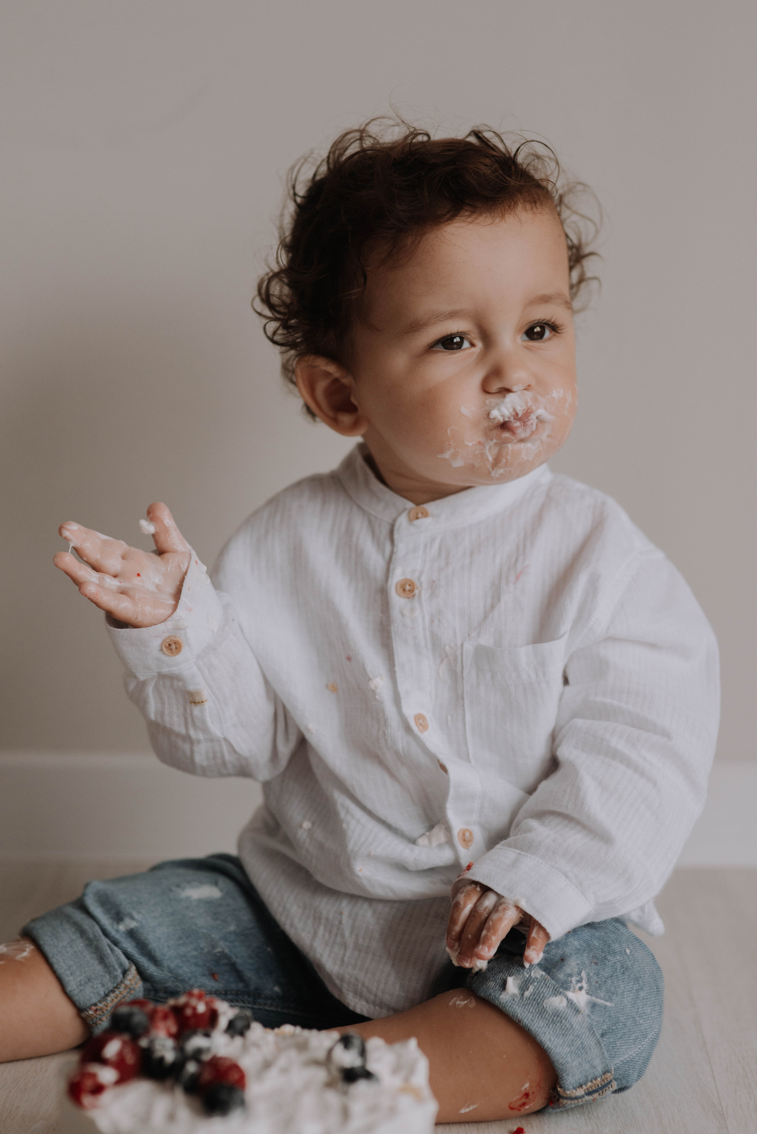 Danya and his first Birthday. Home page