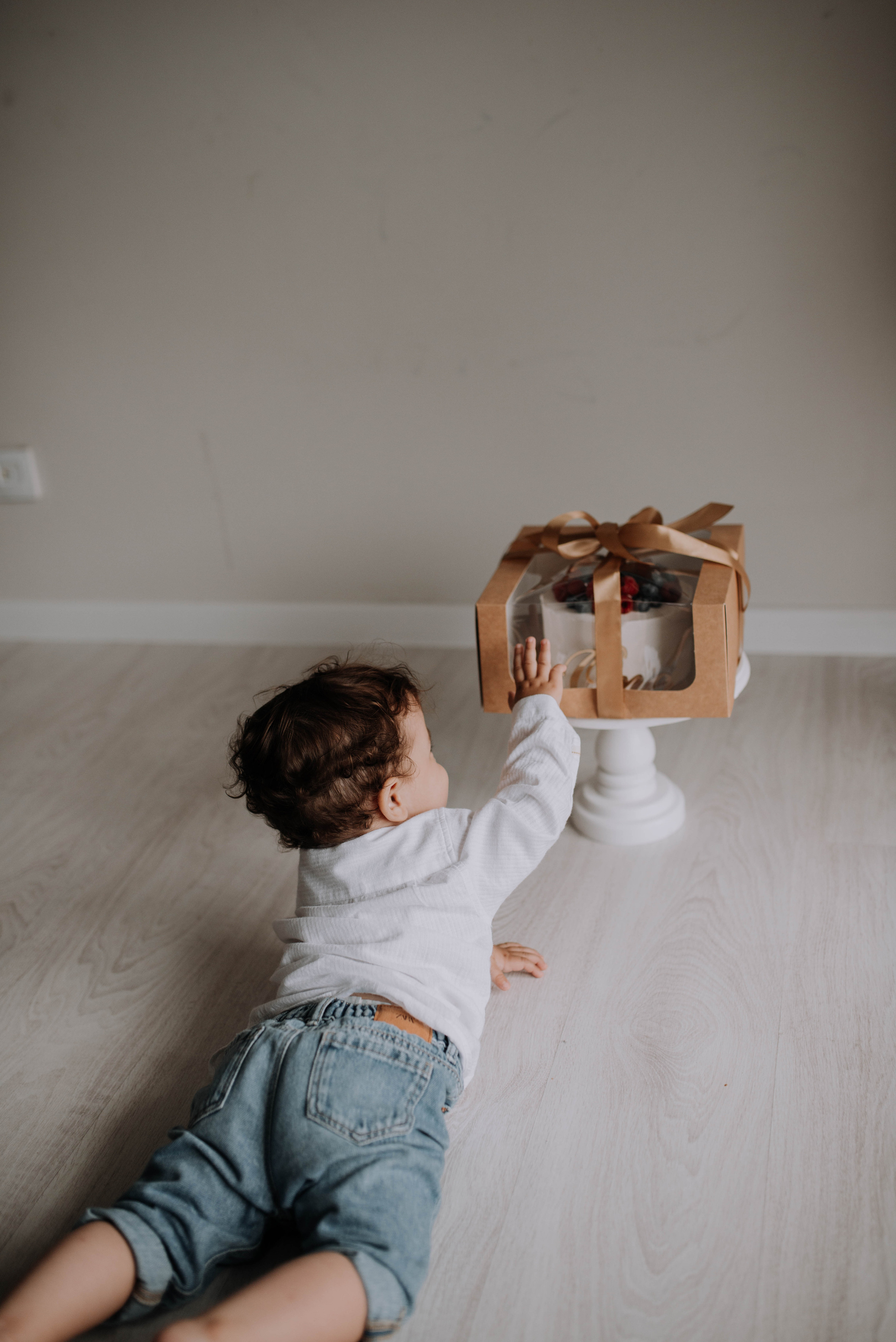 Danya and his first Birthday. Home page