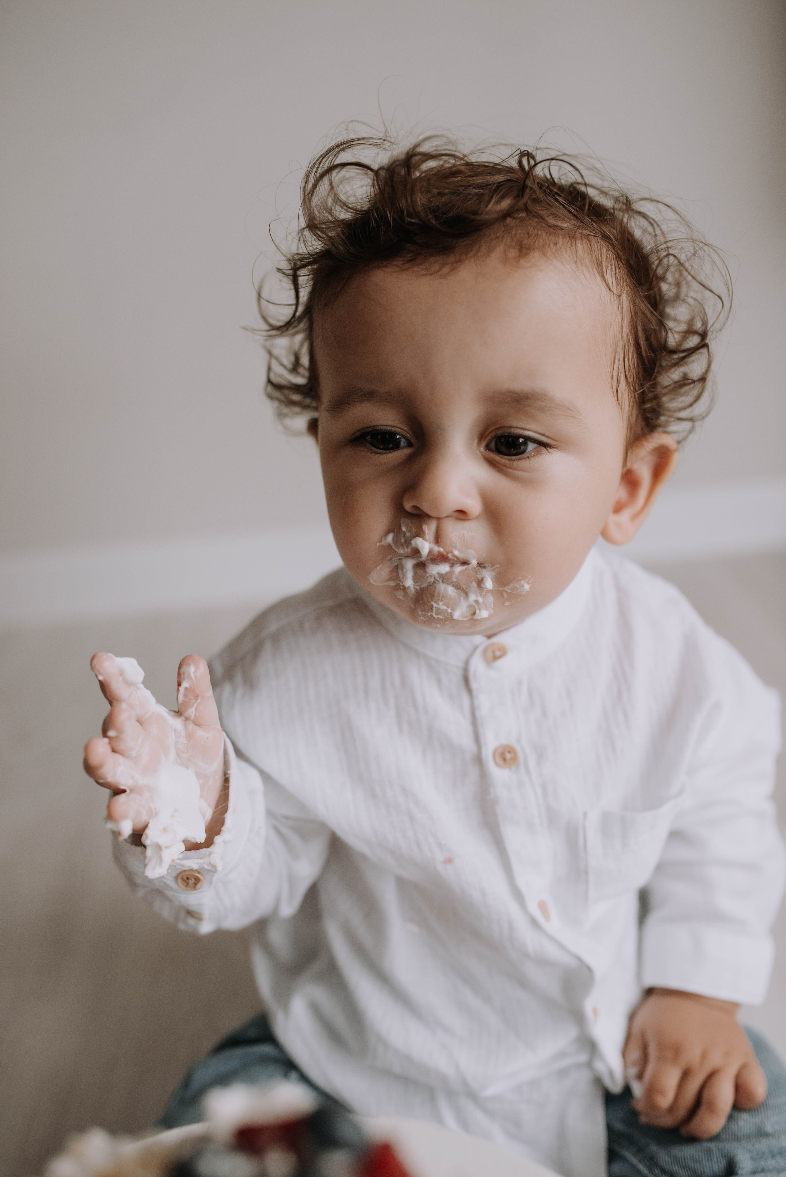 Danya and his first Birthday. Home page