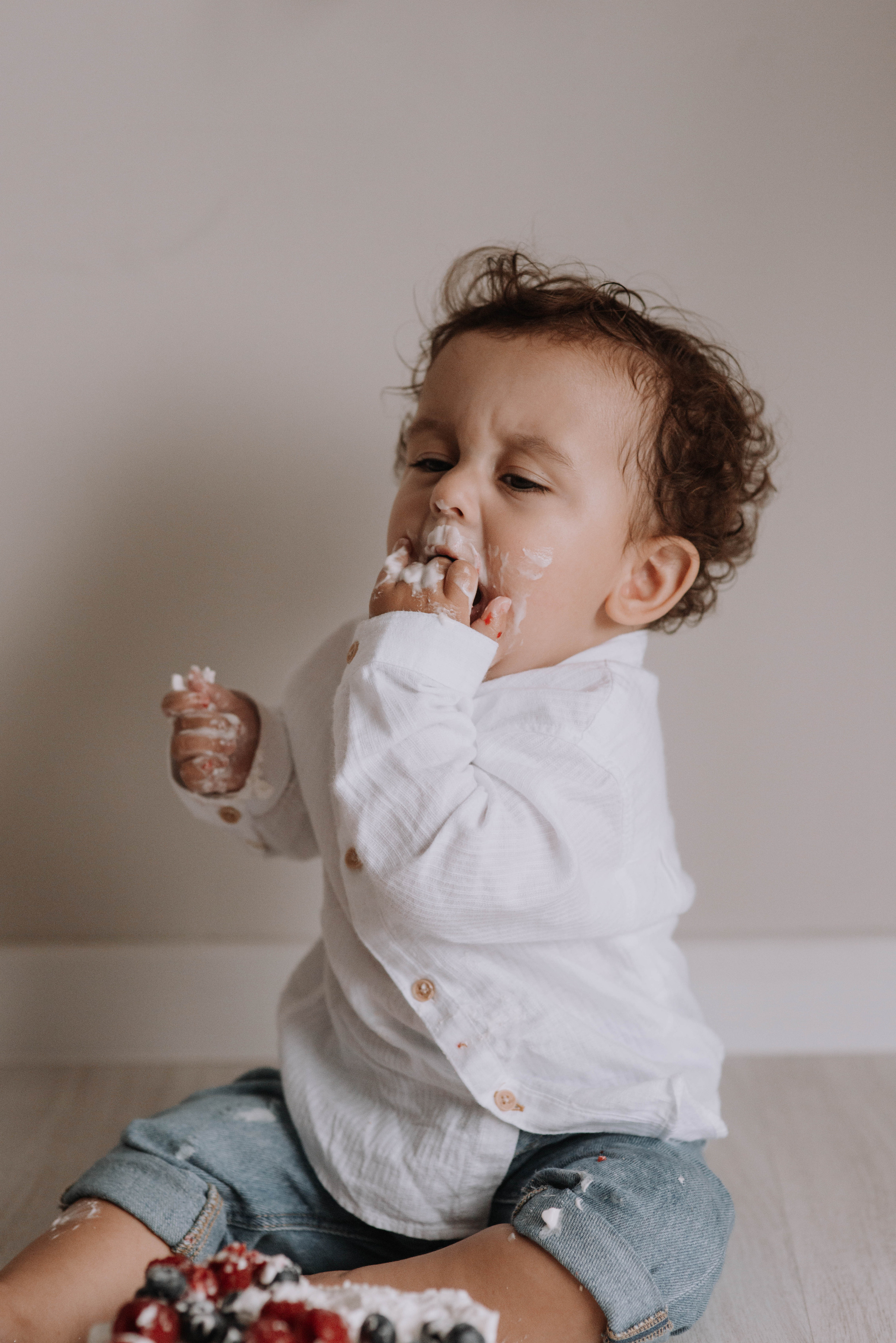 Danya and his first Birthday. Home page