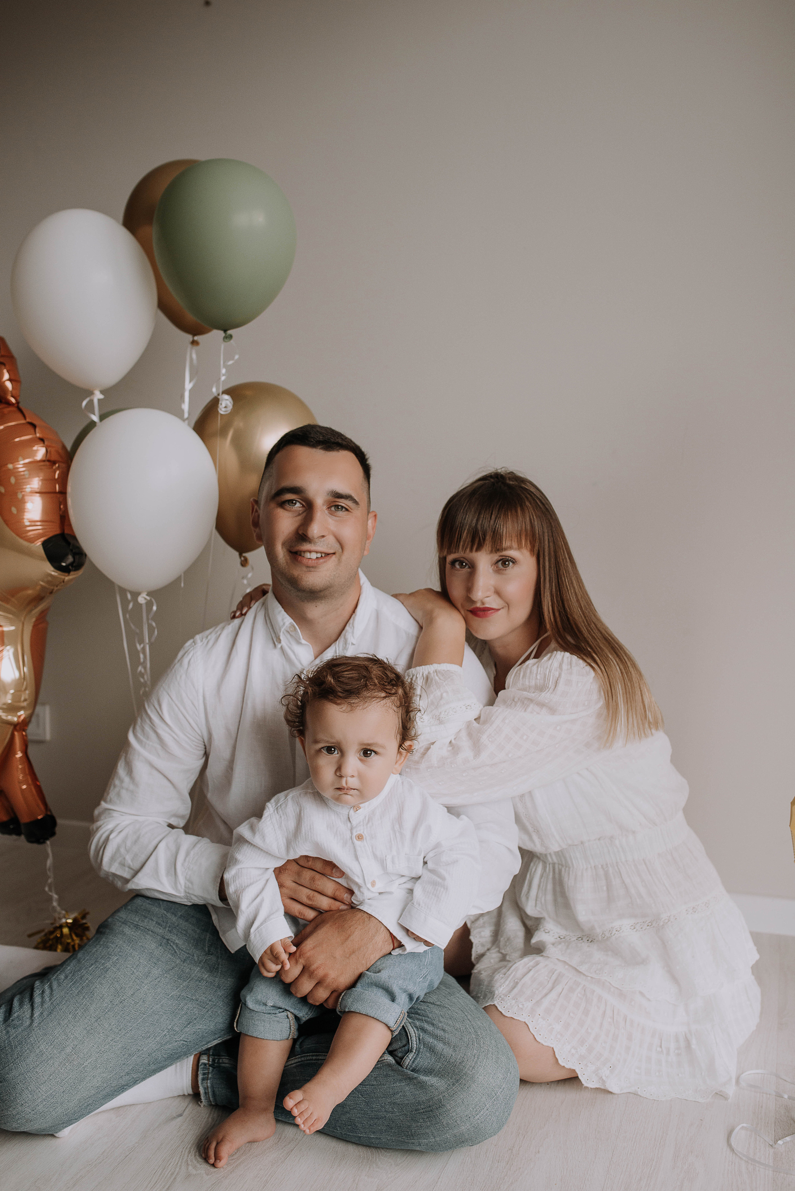 Danya and his first Birthday. Home page