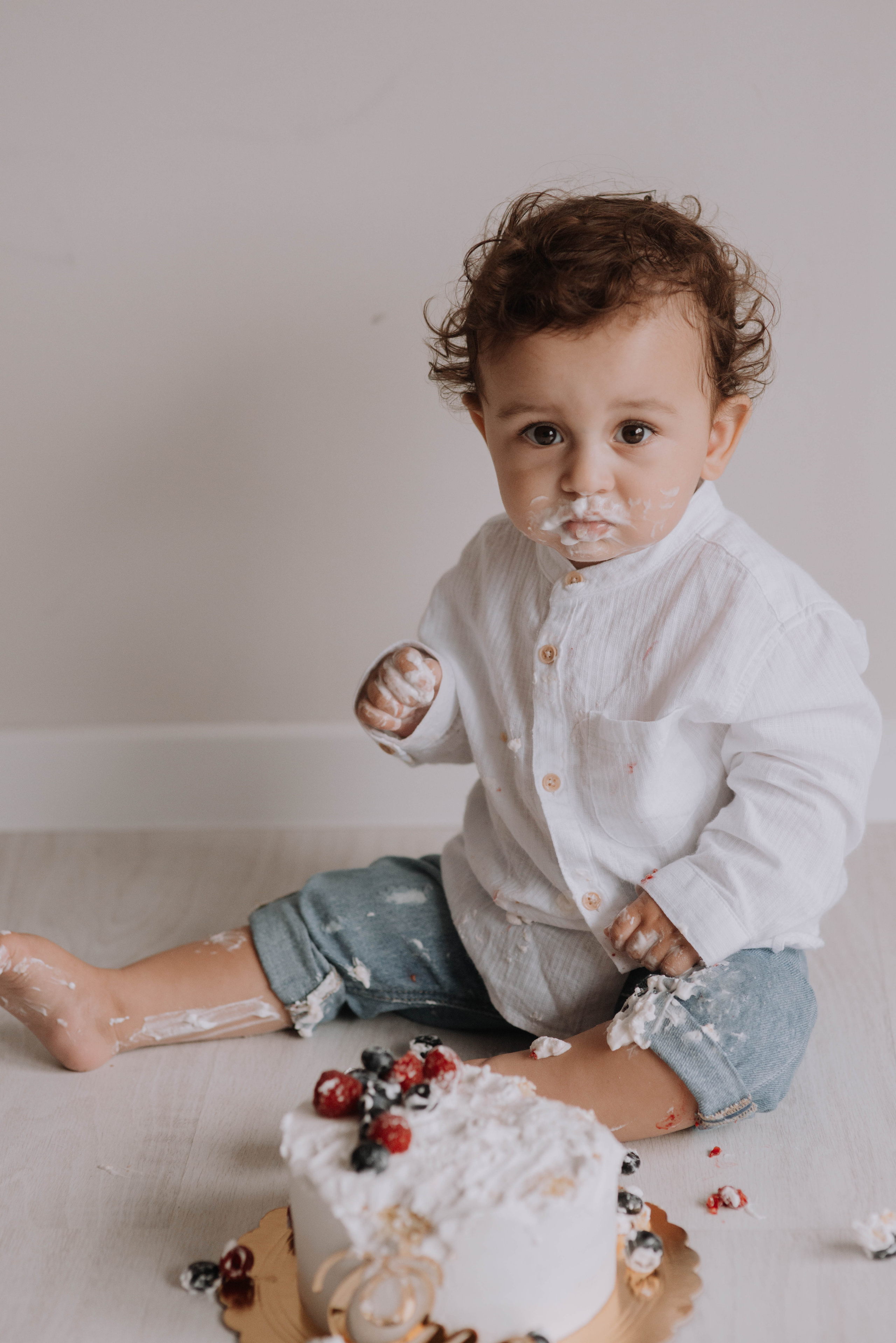 Danya and his first Birthday. Home page