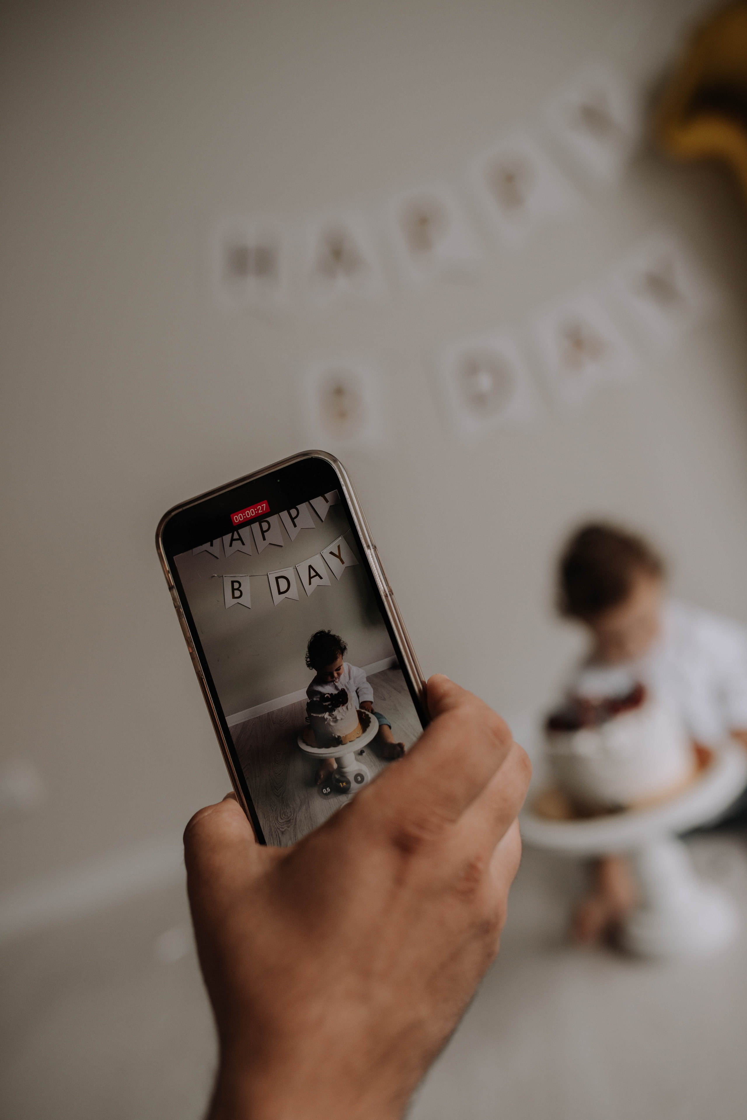 Danya and his first Birthday. Home page