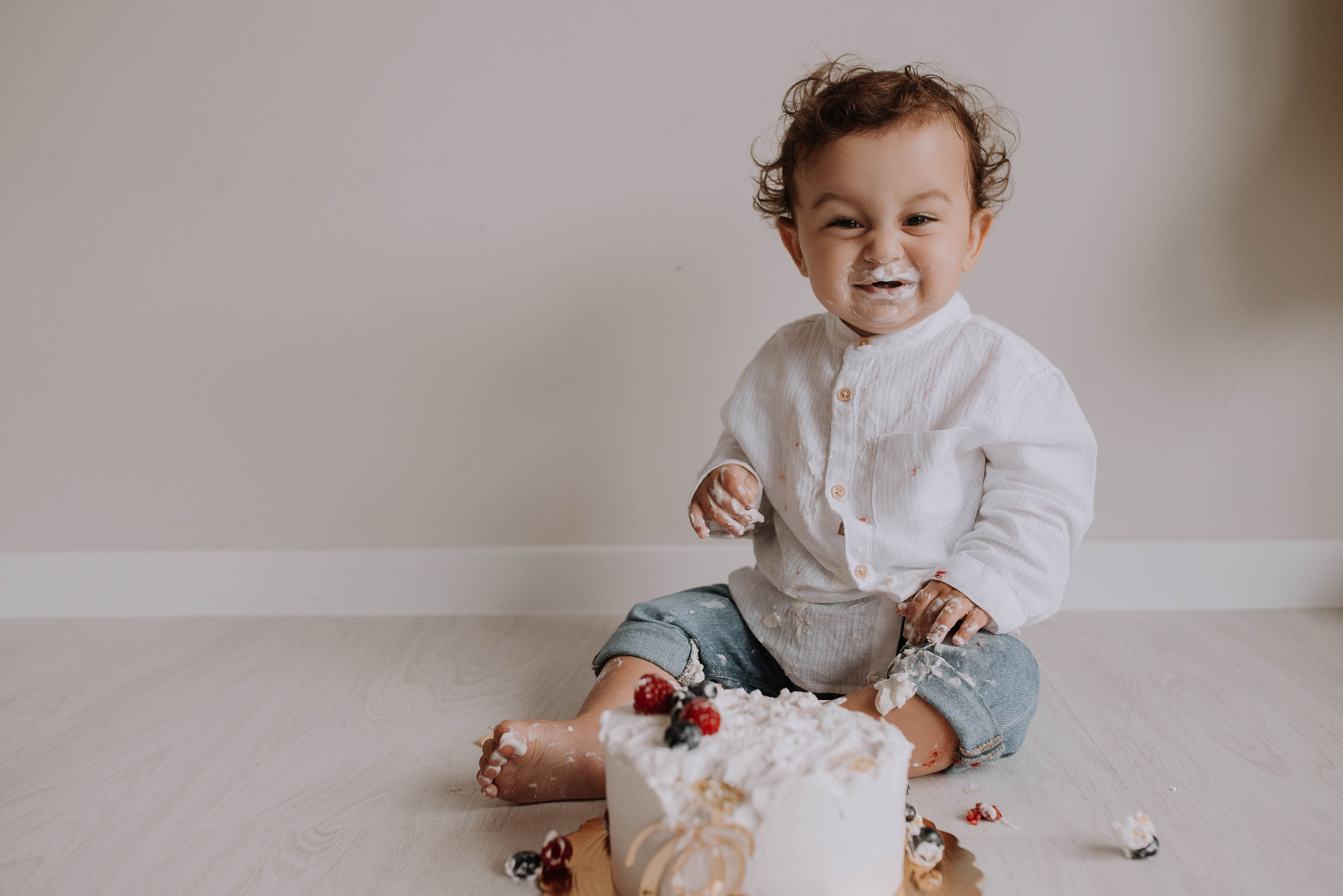 Danya and his first Birthday. Home page