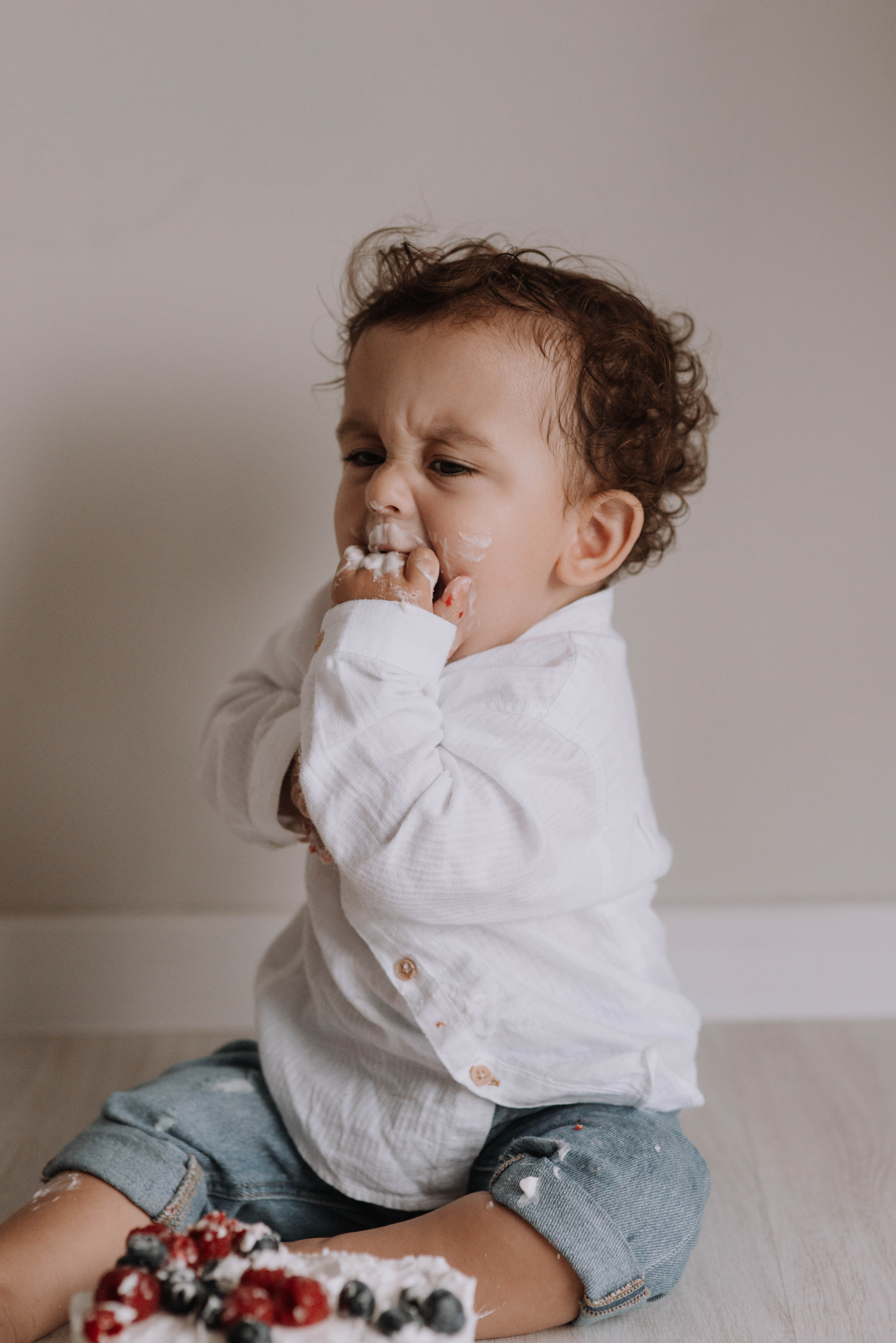 Danya and his first Birthday. Home page