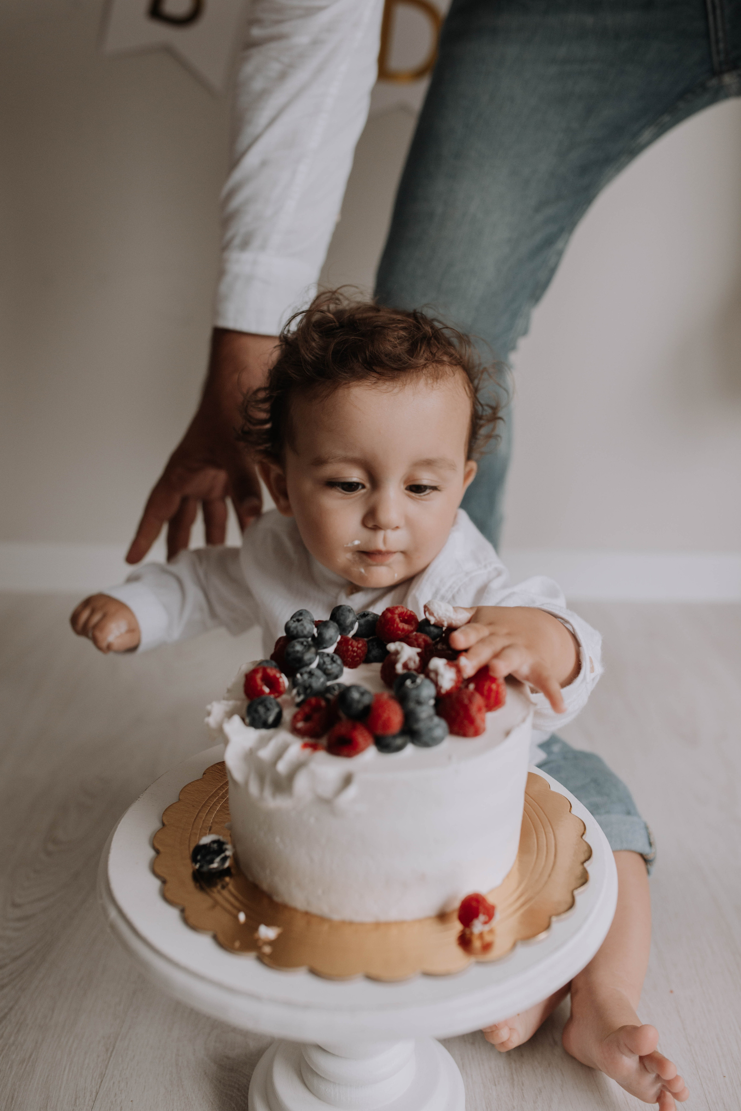 Danya and his first Birthday. Home page