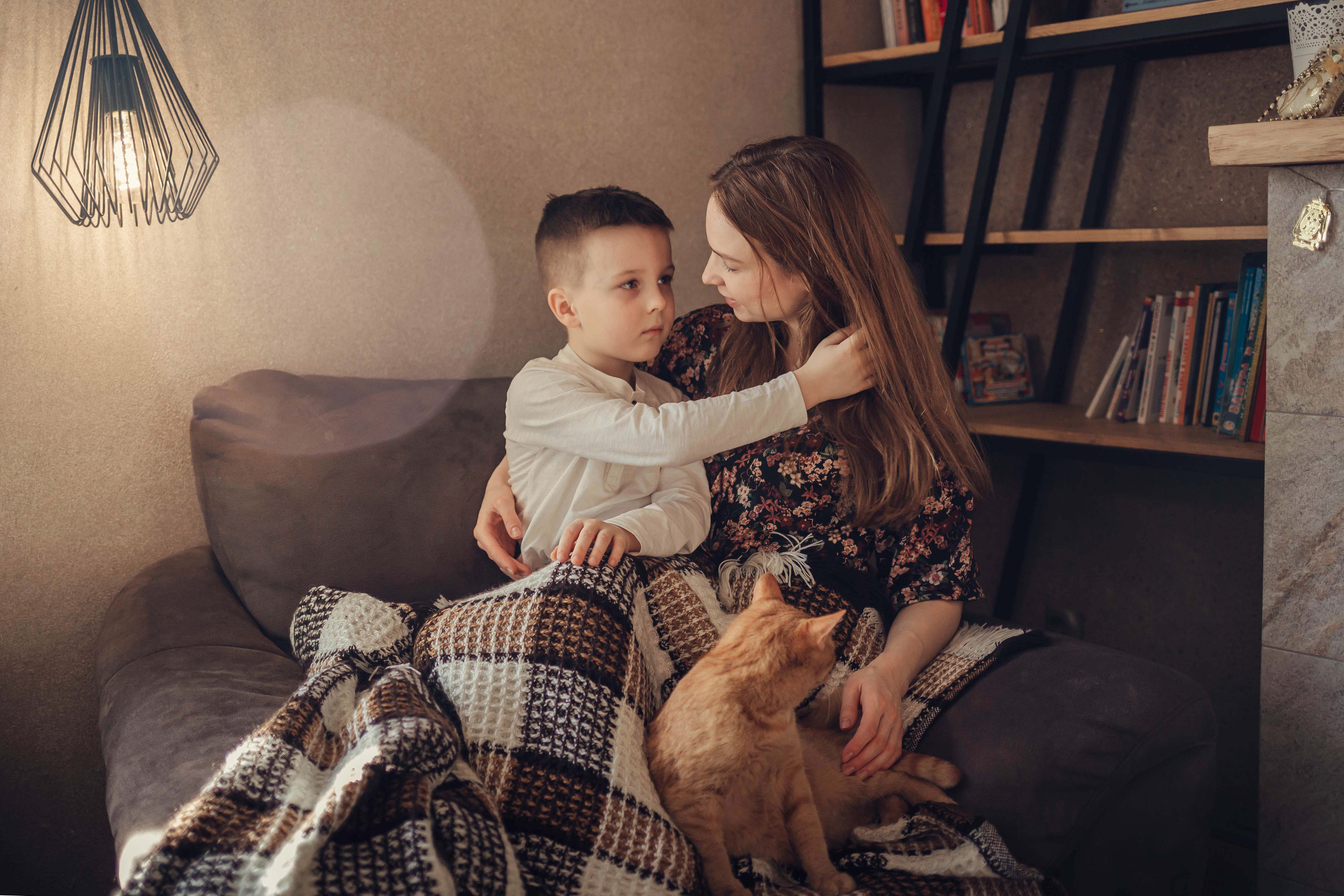 Уютная домашняя фотосессия. Семейный и детский фотограф в Вильнюсе Светлана Наумова