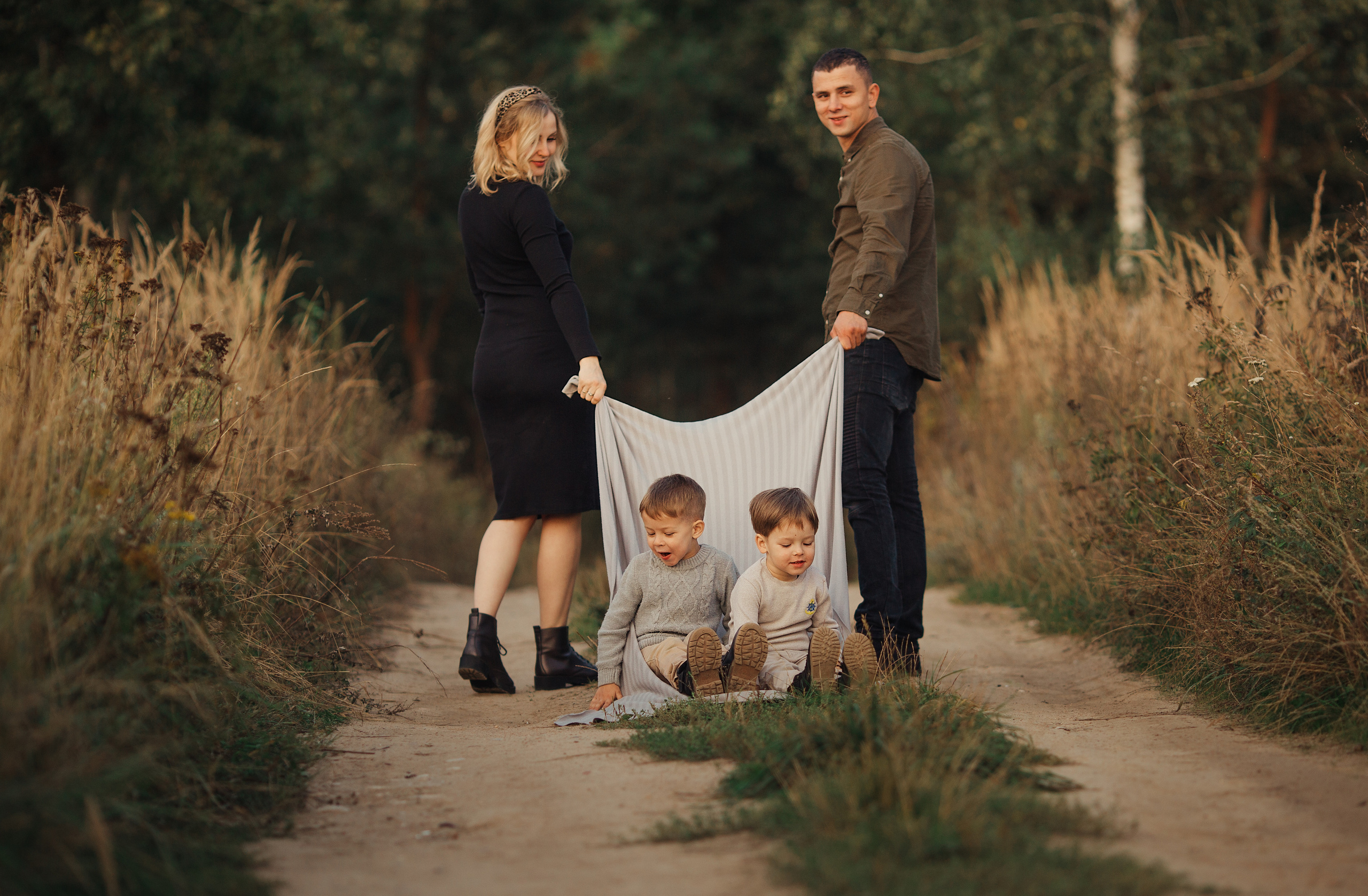 Осеннее ожидание. Семейный и детский фотограф в Вильнюсе Светлана Наумова