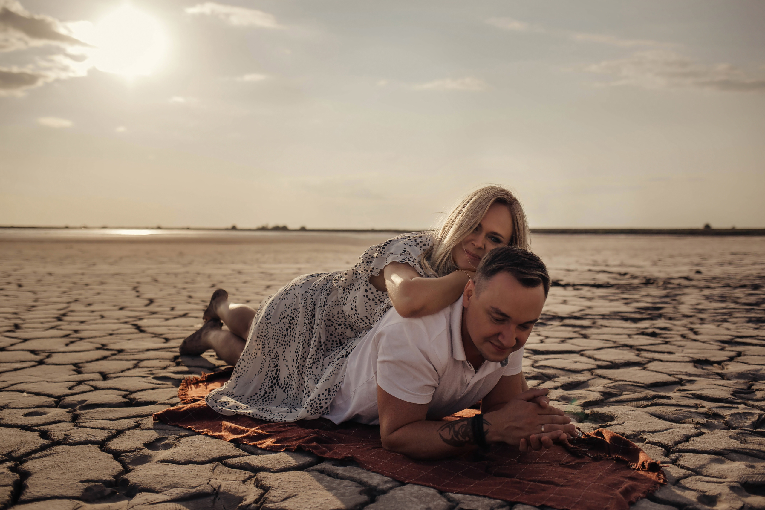 Таня и Рома в необычных горах. Семейный и детский фотограф в Вильнюсе Светлана Наумова
