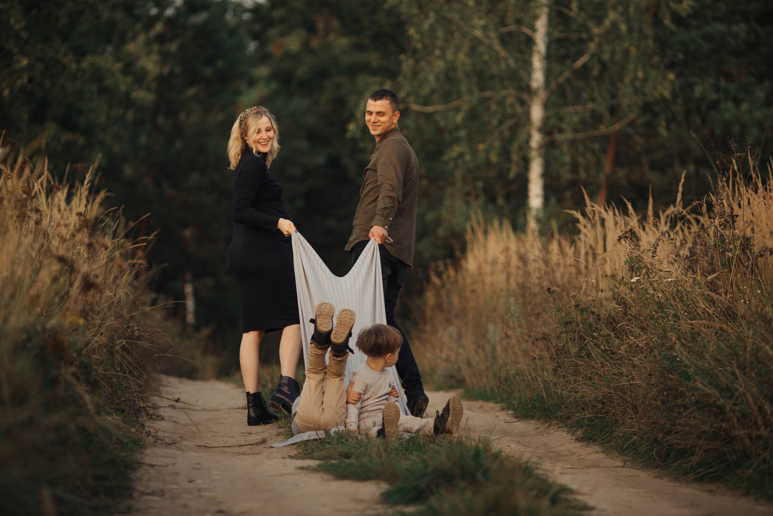 Осеннее ожидание. Семейный и детский фотограф в Вильнюсе Светлана Наумова
