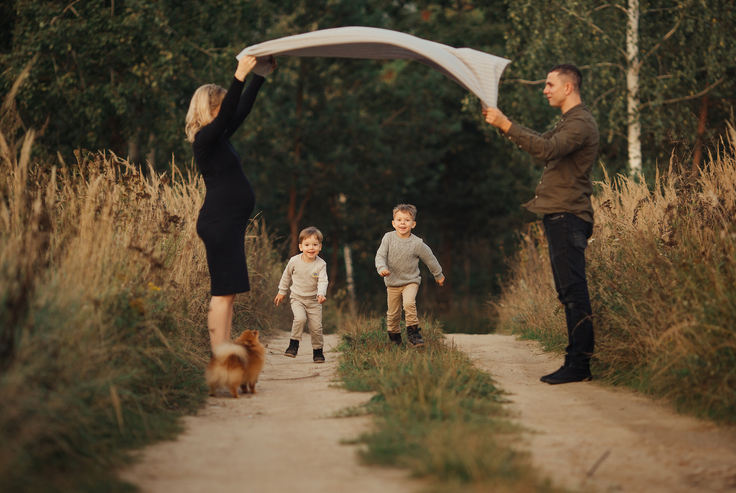 Осеннее ожидание. Семейный и детский фотограф в Вильнюсе Светлана Наумова