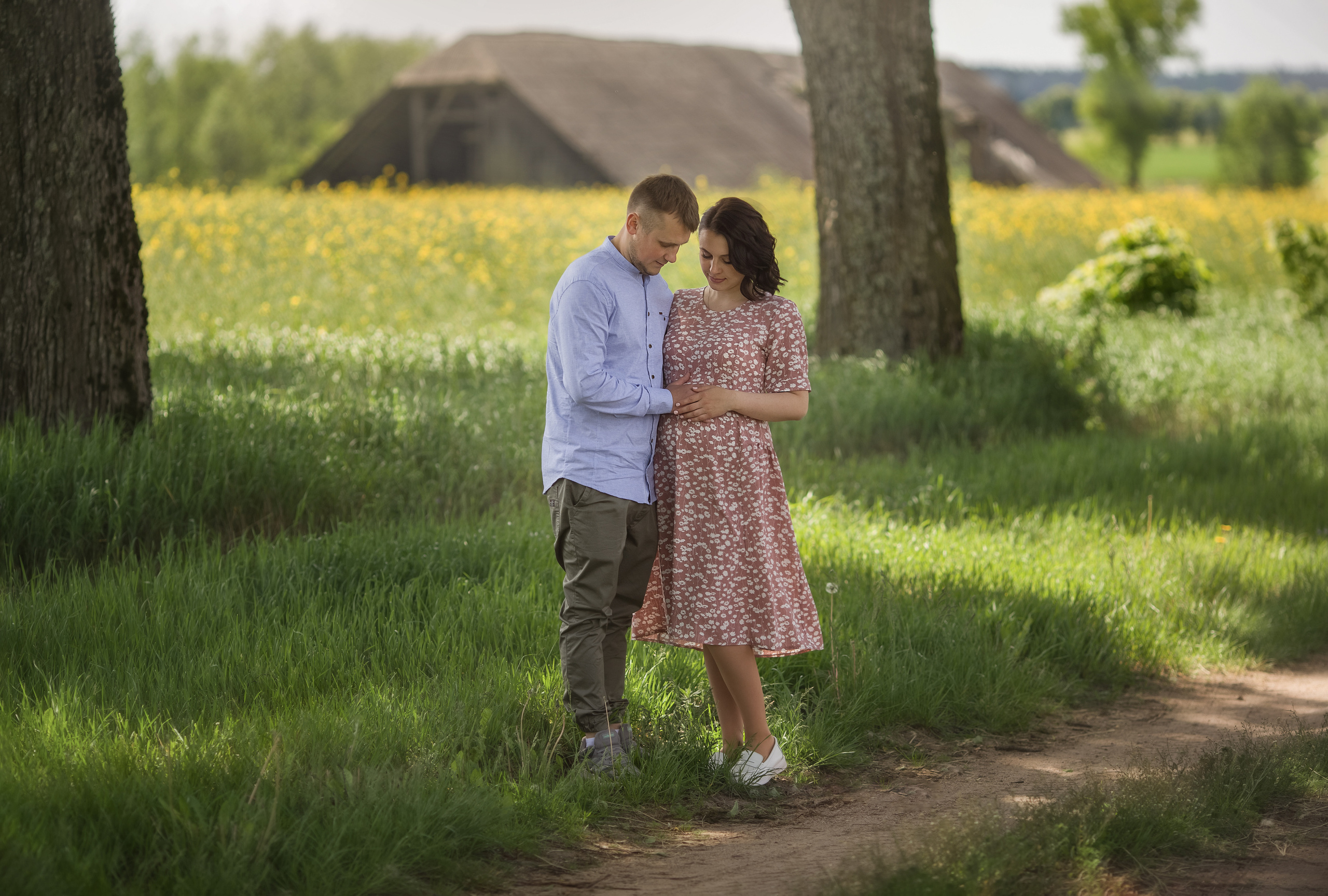 Waiting for a small miracle. Family photographer in Vilnuis Svetlana Naumova