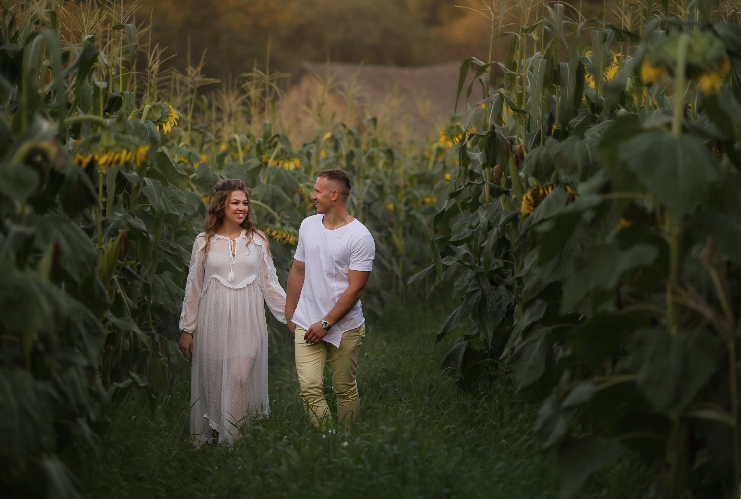 Ольга и Александр. Нежное ожидание. Семейный и детский фотограф в Вильнюсе Светлана Наумова