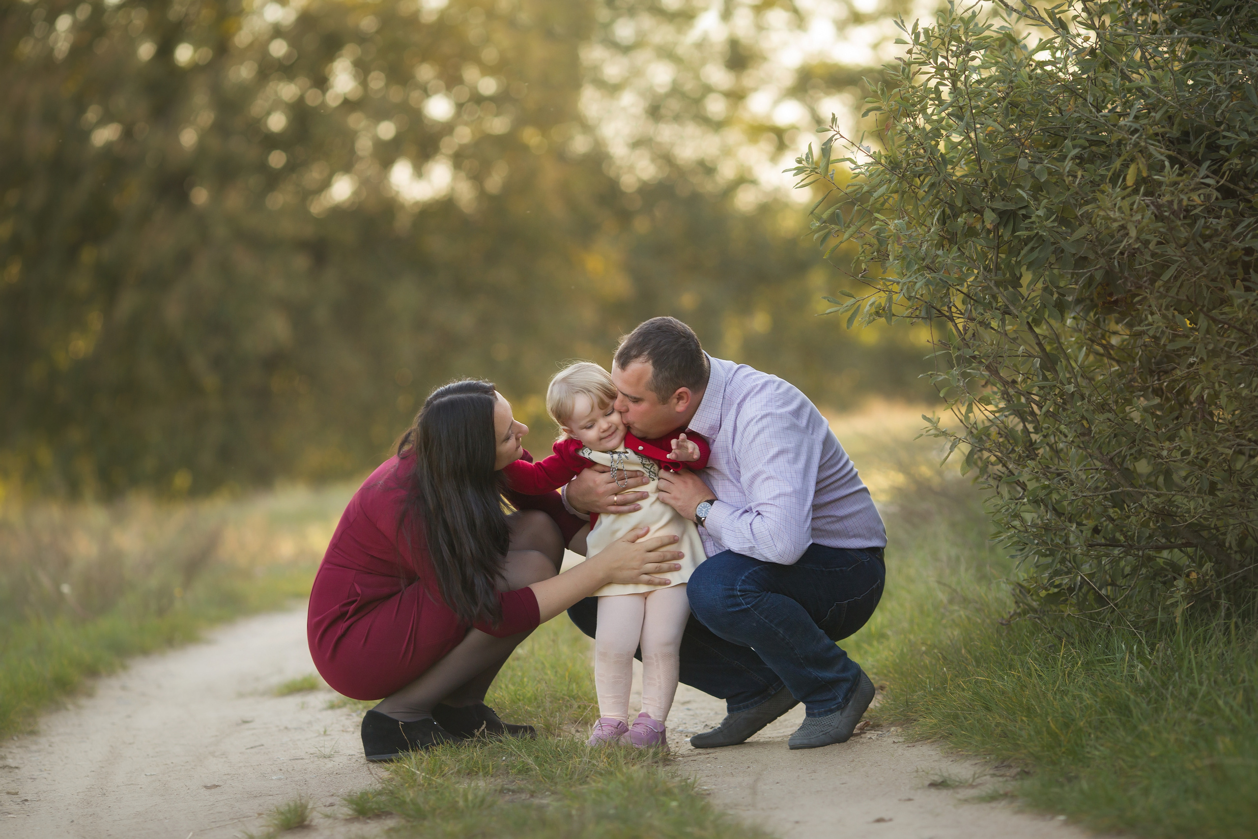 Семейная прогулка тёплой осенью. Семейный и детский фотограф в Вильнюсе Светлана Наумова