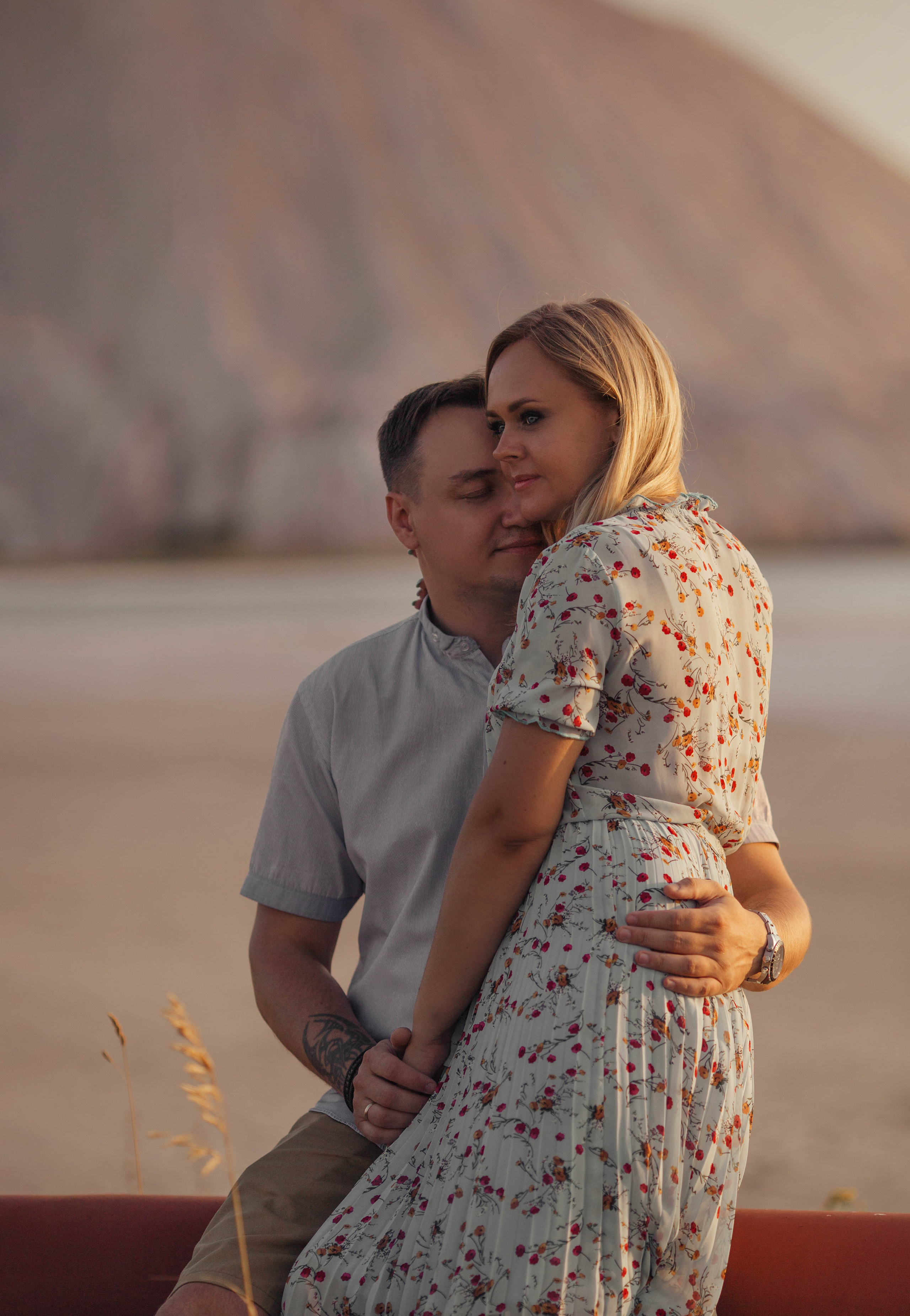 Таня и Рома в необычных горах. Семейный и детский фотограф в Вильнюсе Светлана Наумова