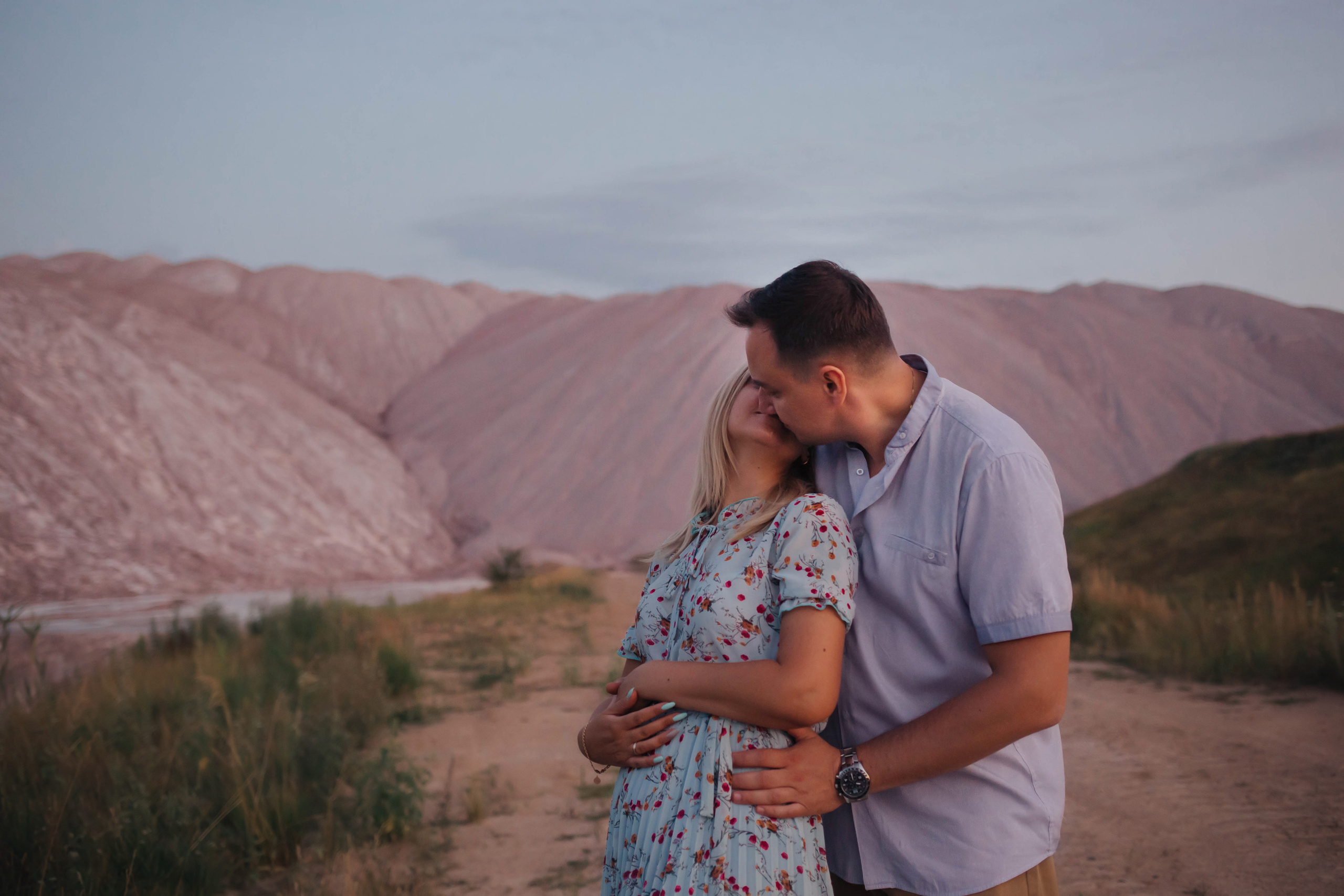 Таня и Рома в необычных горах. Семейный и детский фотограф в Вильнюсе Светлана Наумова