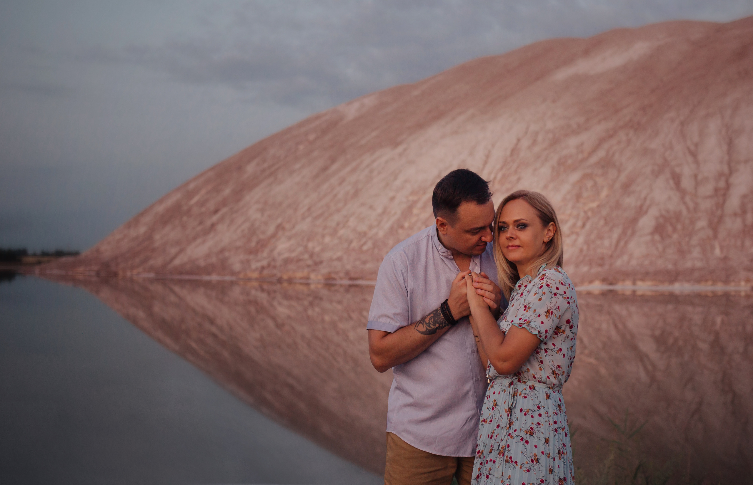 Таня и Рома в необычных горах. Семейный и детский фотограф в Вильнюсе Светлана Наумова