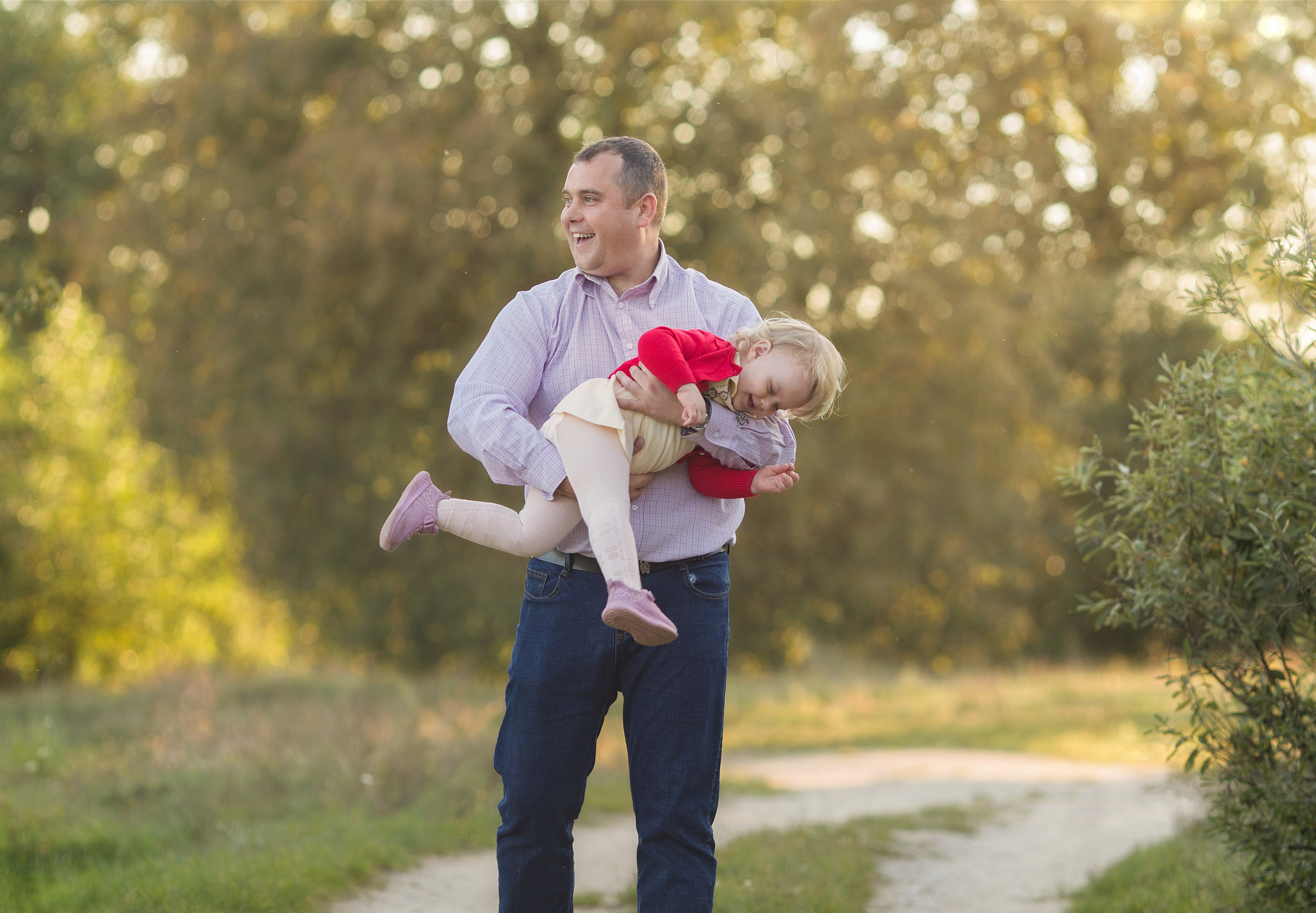 Семейная прогулка тёплой осенью. Семейный и детский фотограф в Вильнюсе Светлана Наумова