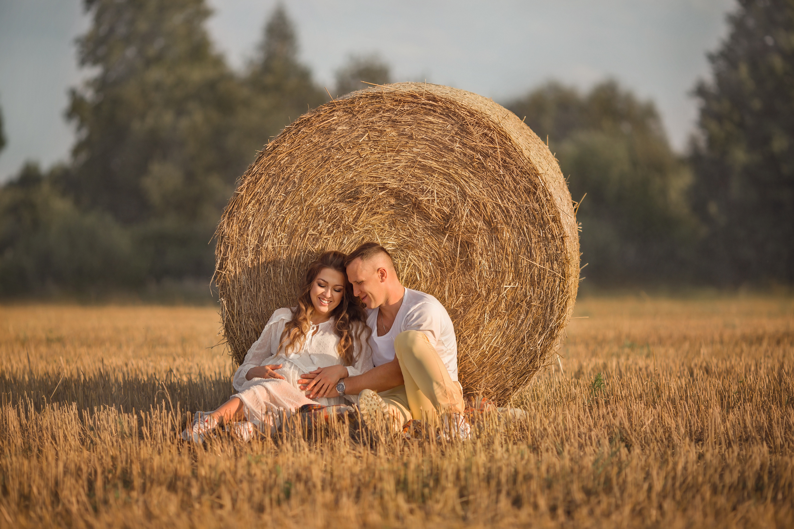 Ольга и Александр. Нежное ожидание. Семейный и детский фотограф в Вильнюсе Светлана Наумова