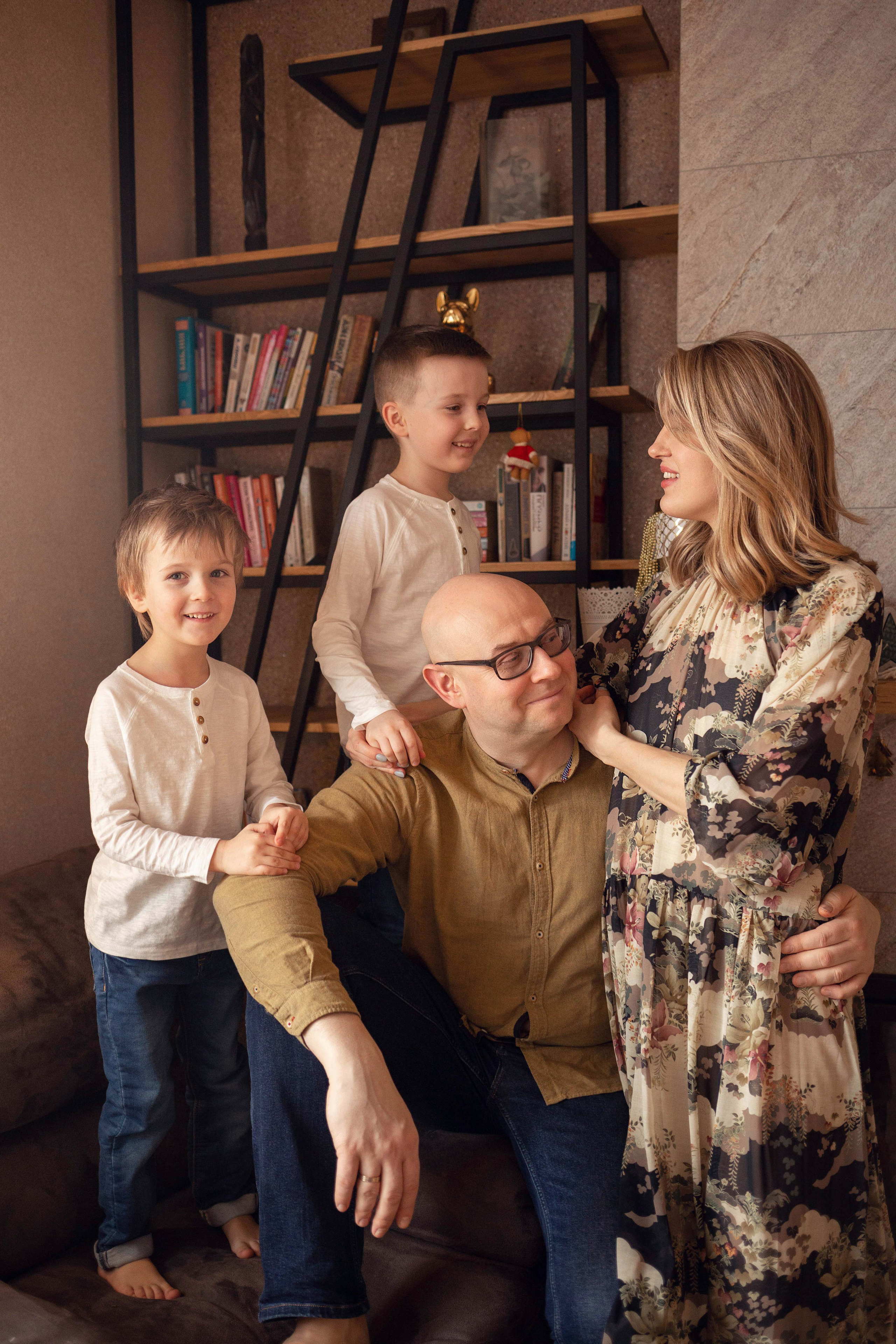 Уютная домашняя фотосессия. Семейный и детский фотограф в Вильнюсе Светлана Наумова