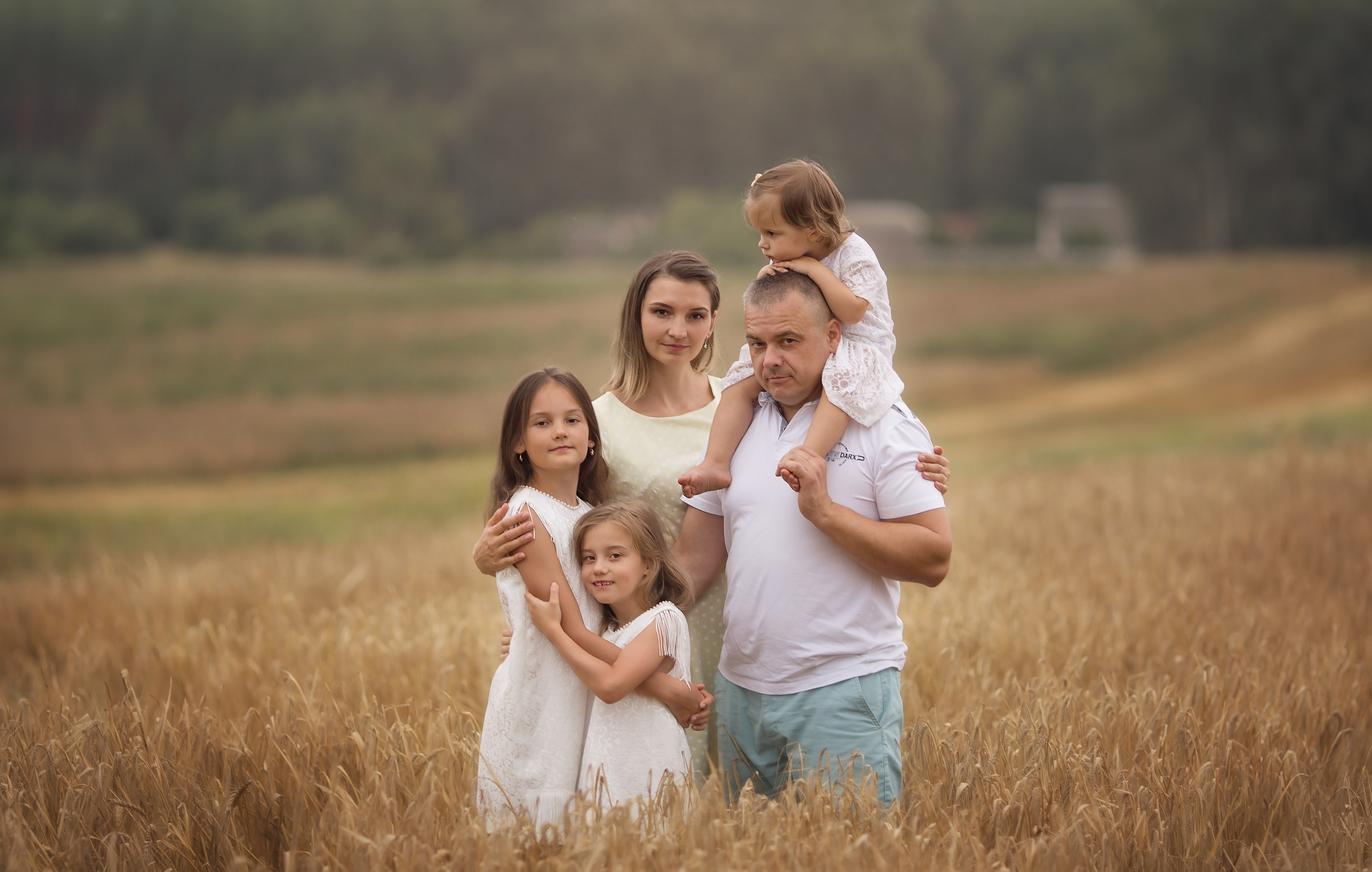 Семья Дениса и Кати. Семейный и детский фотограф в Вильнюсе Светлана Наумова