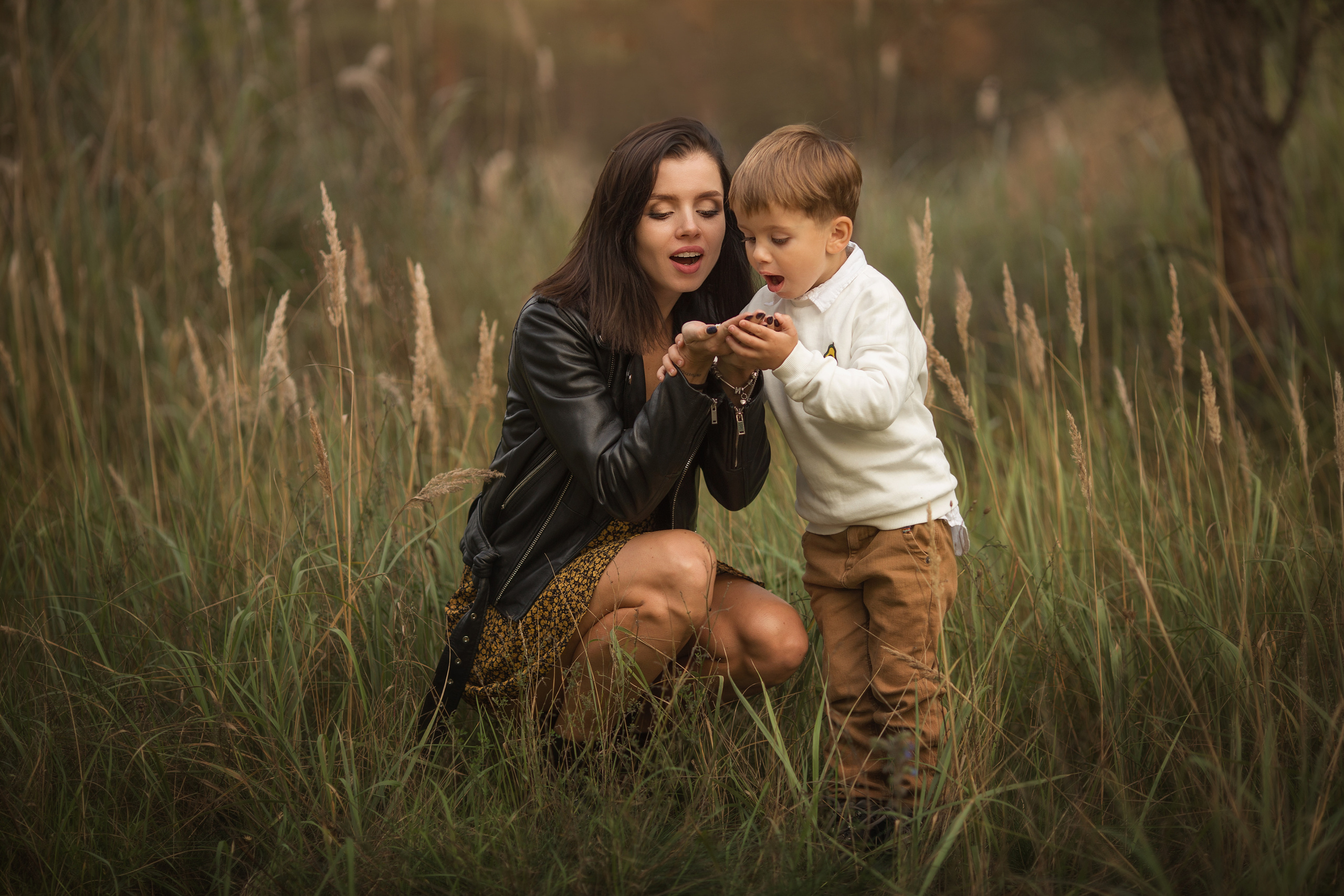 Warm autumn. Family photographer in Vilnuis Svetlana Naumova