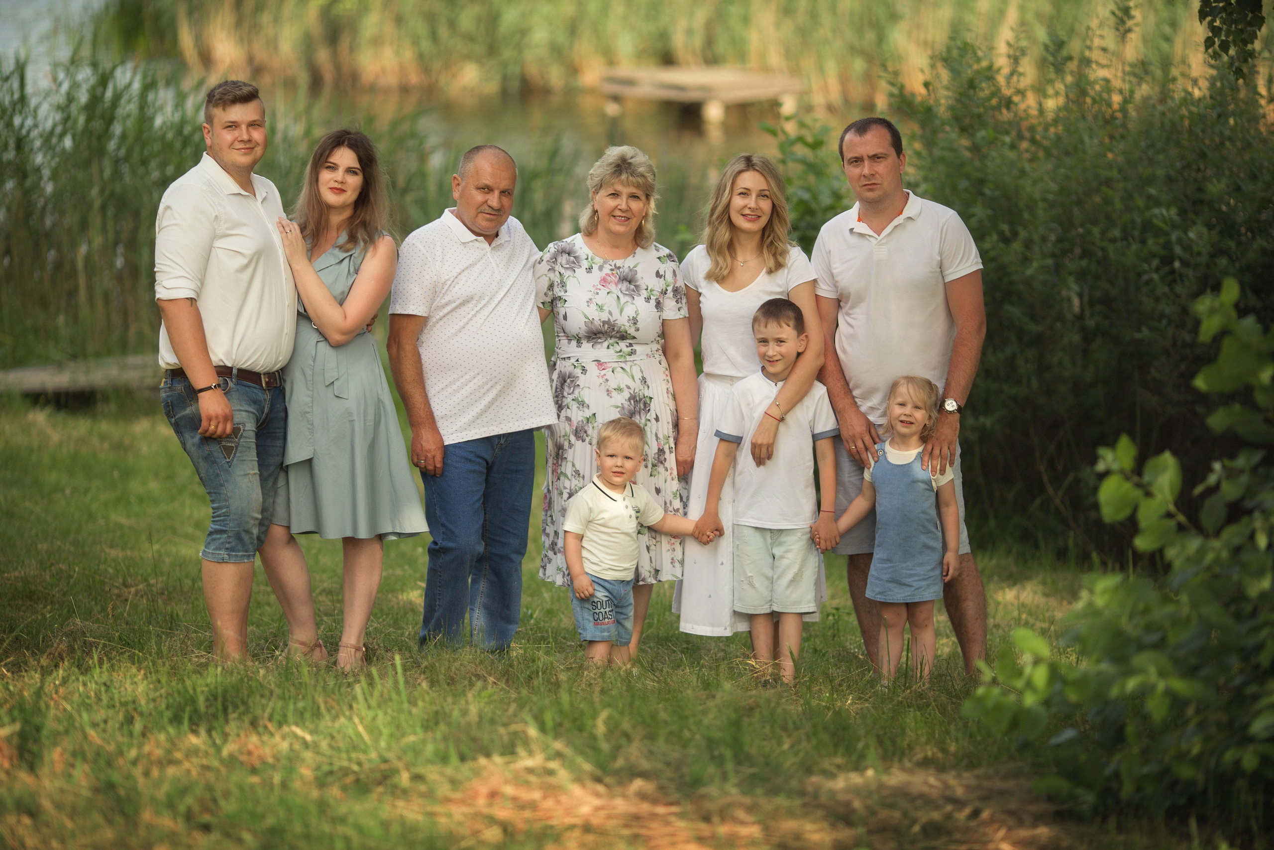 Big family. Family photographer in Vilnuis Svetlana Naumova