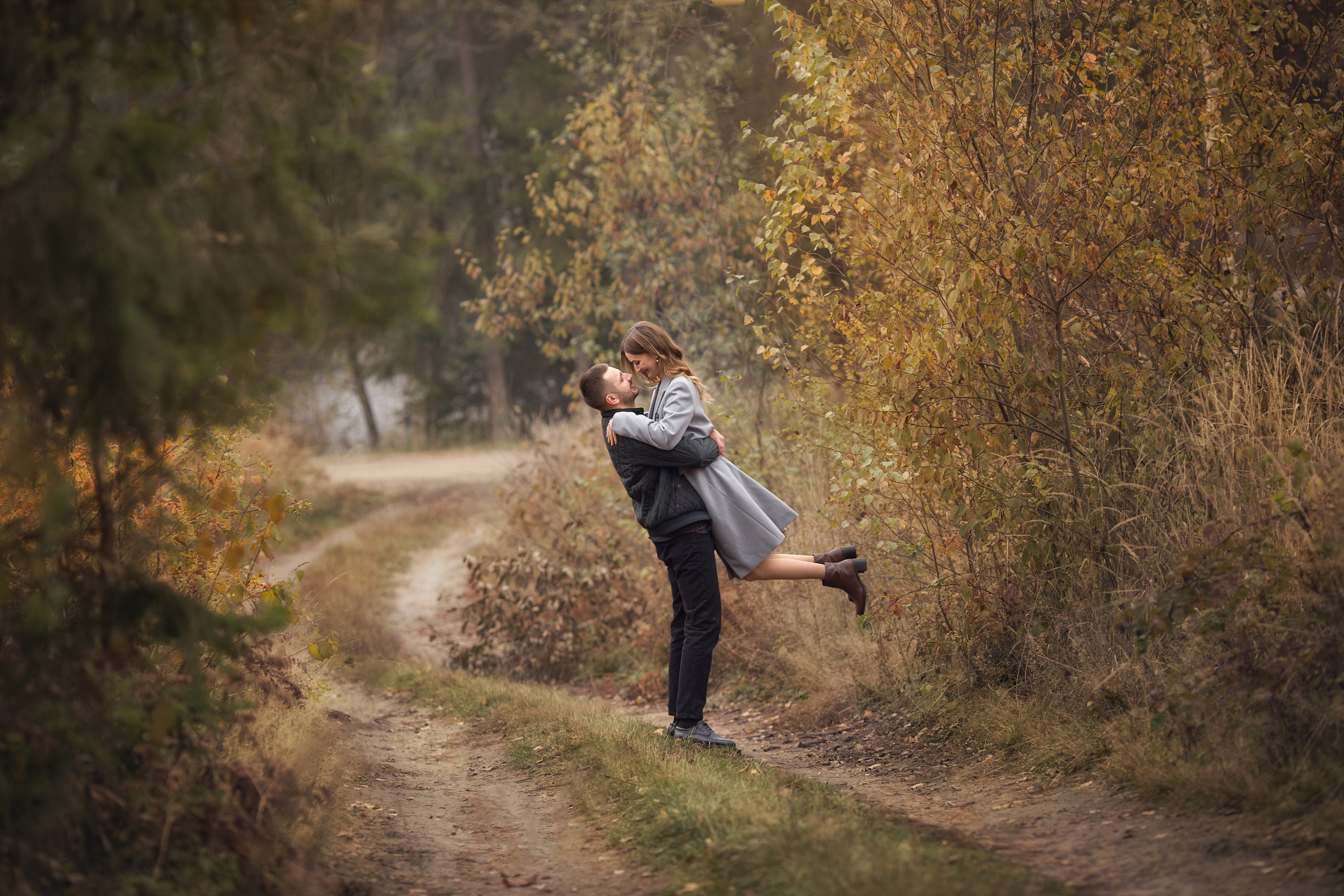 Golden autumn. Family photographer in Vilnuis Svetlana Naumova