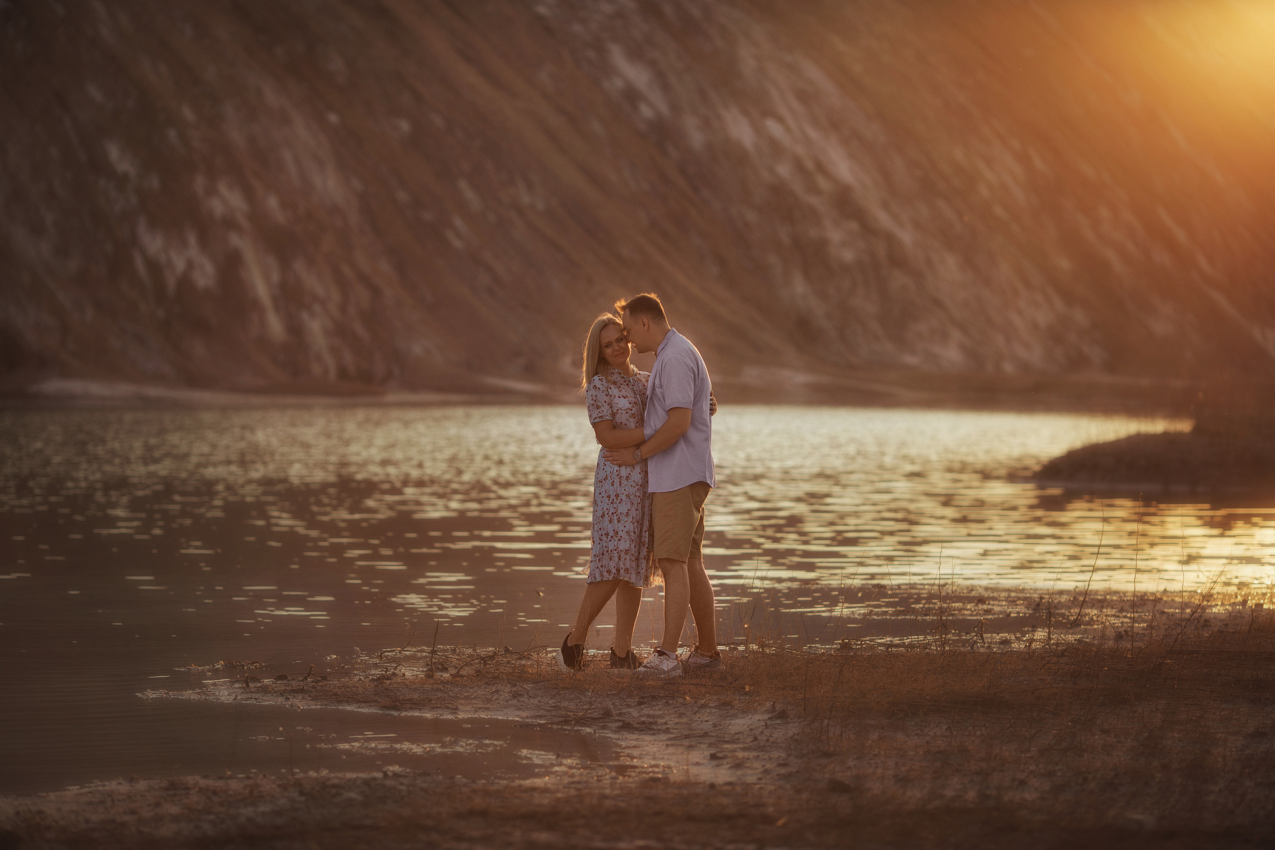 Таня и Рома в необычных горах. Семейный и детский фотограф в Вильнюсе Светлана Наумова
